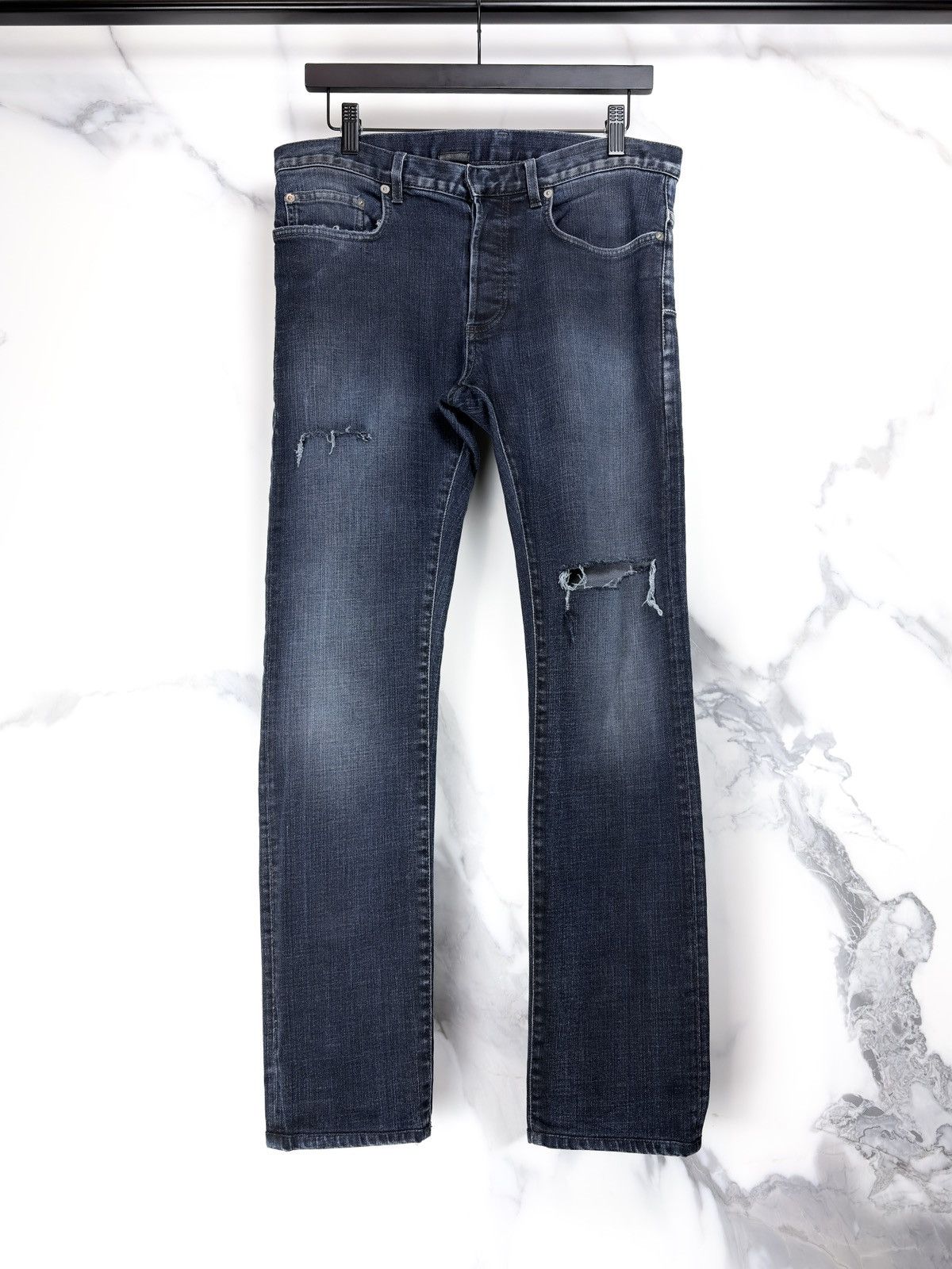 Dior × Hedi Slimane Dior Homme 07 Wax Polyurethane Coated Waxed