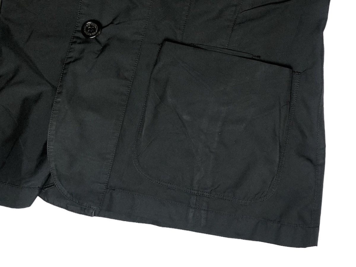 Prada SS07 Prada black tab unlined polyester blazer / jacket Size L / US 10 / IT 46 - 9 Thumbnail