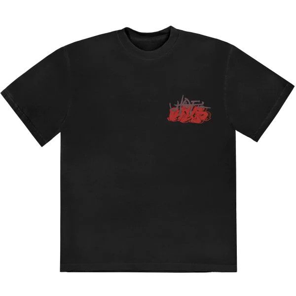 Travis Scott Cactus Jack Utopia x Kaws Tee II Black | Grailed