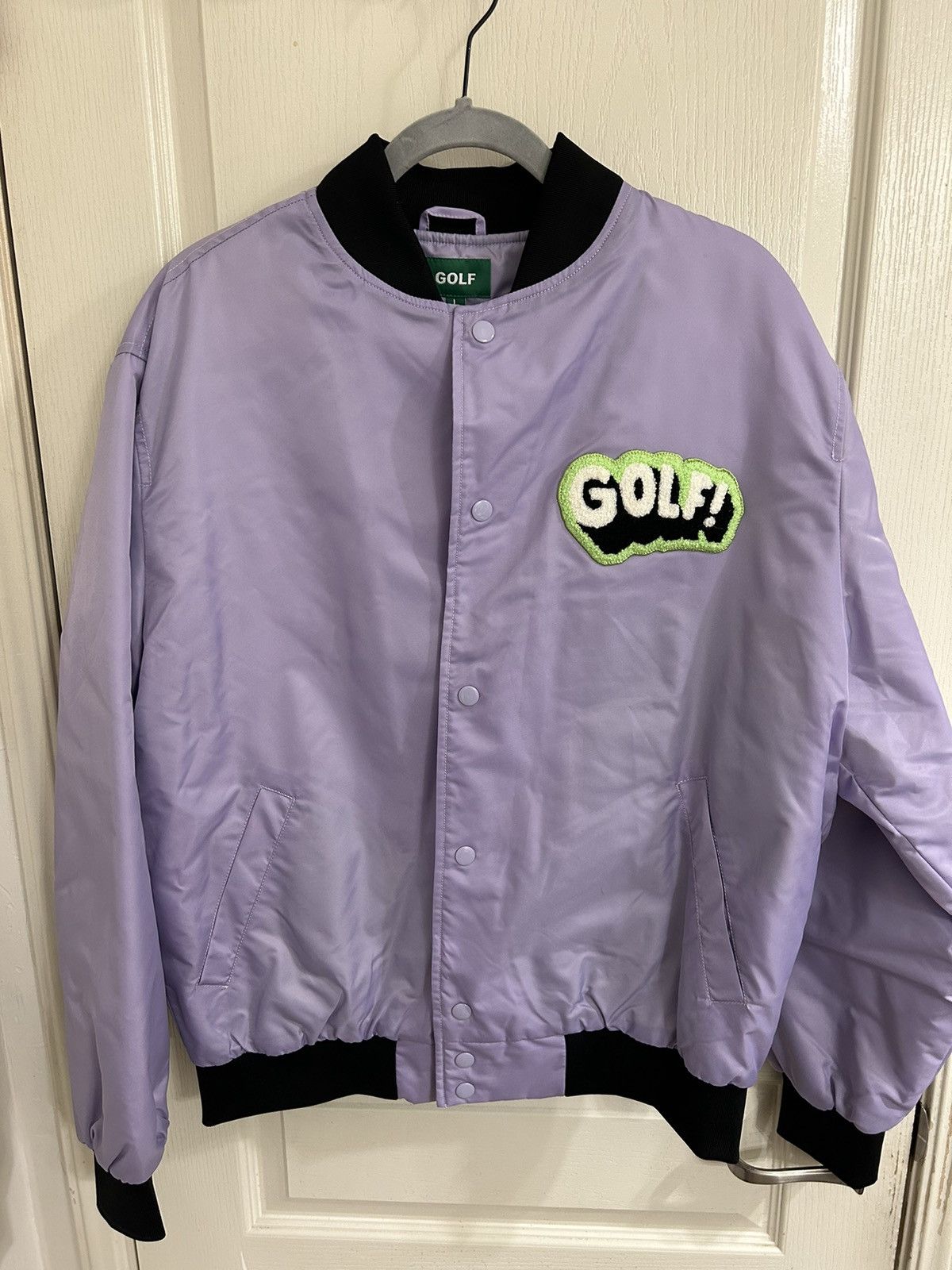 GOLF WANG ジャケット Sサイズ 薄紫 GOLF WANG（ゴルフワン）の「GOLFWANG/ゴルフワン/ボンバー