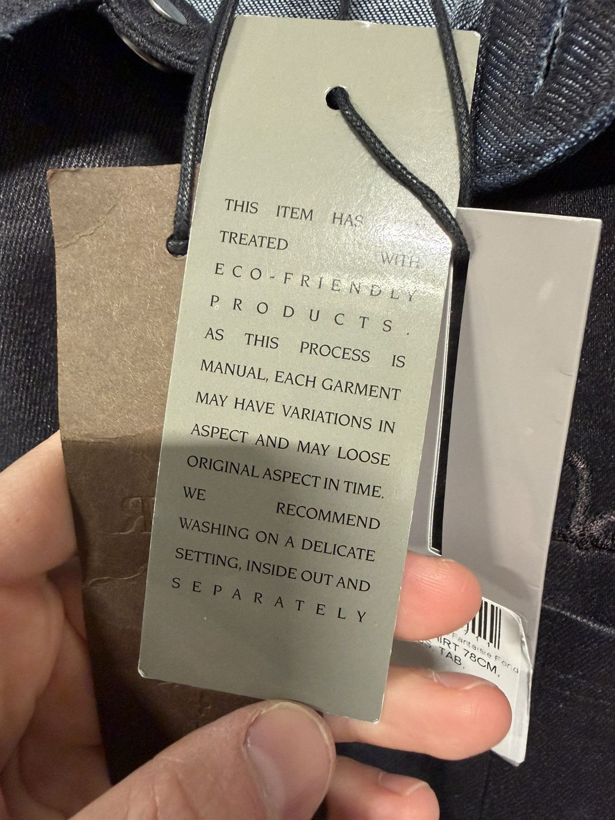 Dior × Travis Scott Dior x Travis Scott Waxed Distressed Overshirt Jacket 2400$ Size US M / EU 48-50 / 2 - 10 Thumbnail