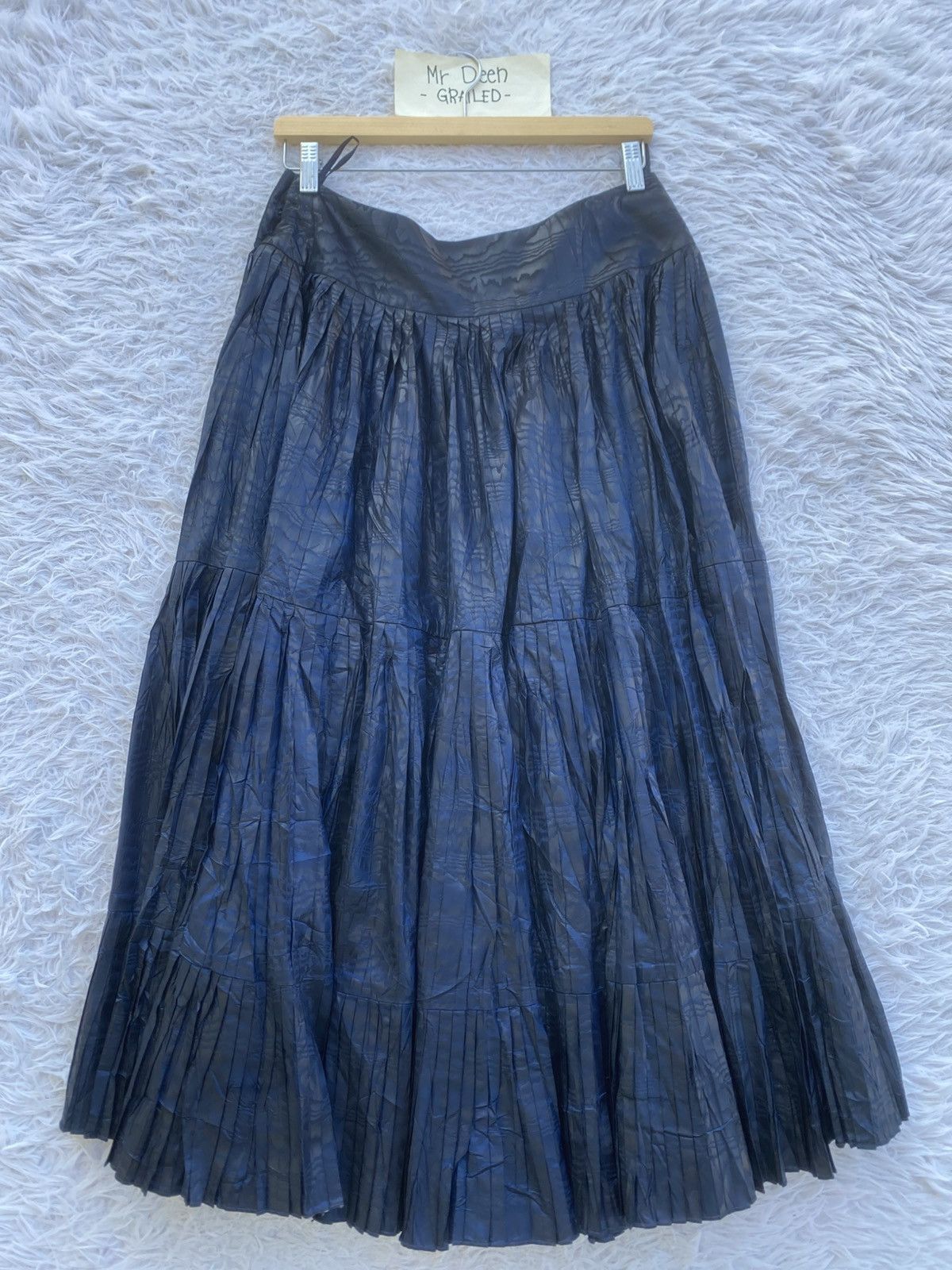Kenzo Rare KENZO Pleated Midi Skirt Size 29" - 20 Thumbnail