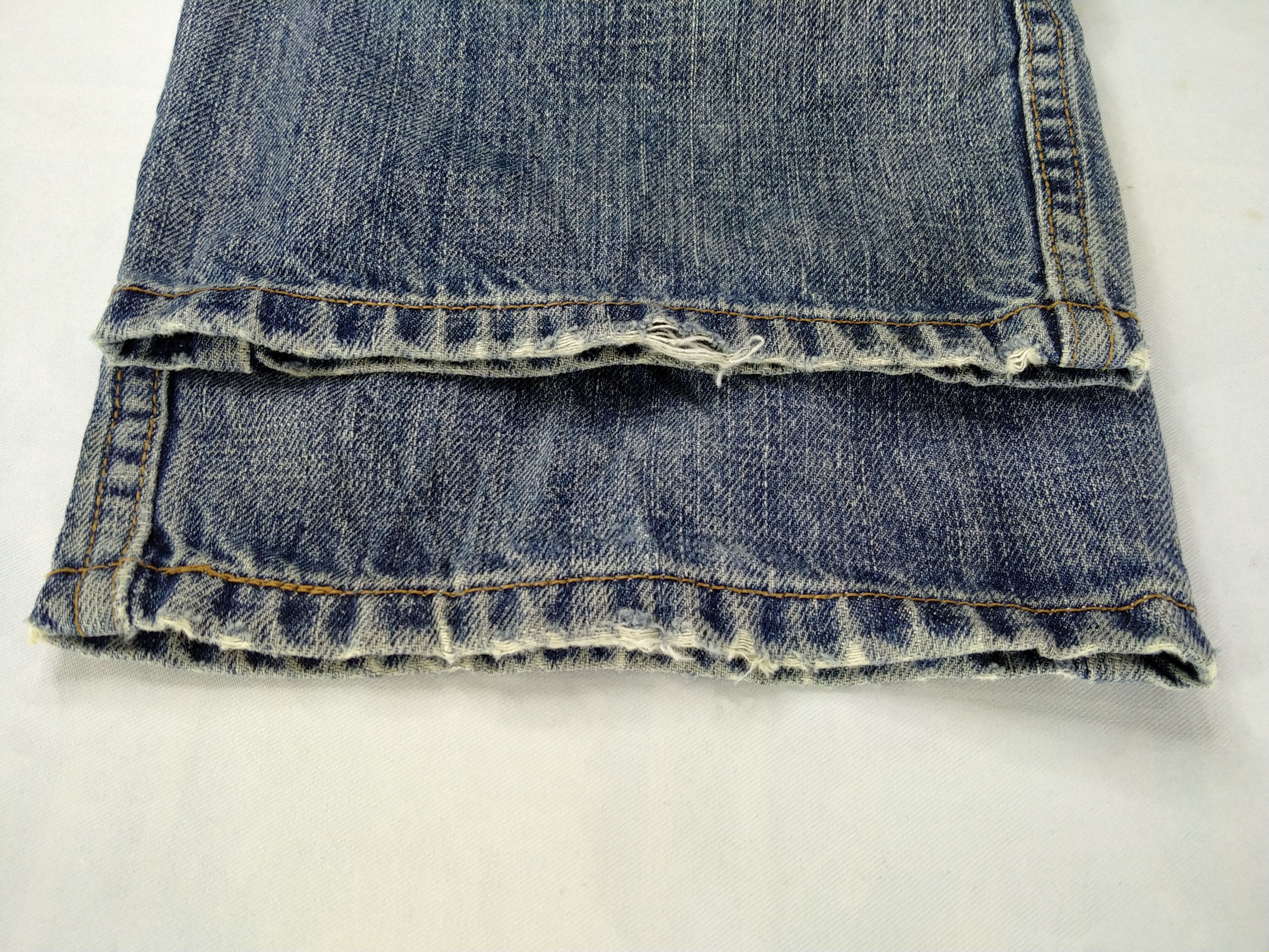 Levi's Distressed Vintage Levi's 505 Regular Fit Denim -JN403 Size US 36 / EU 52 - 15 Thumbnail