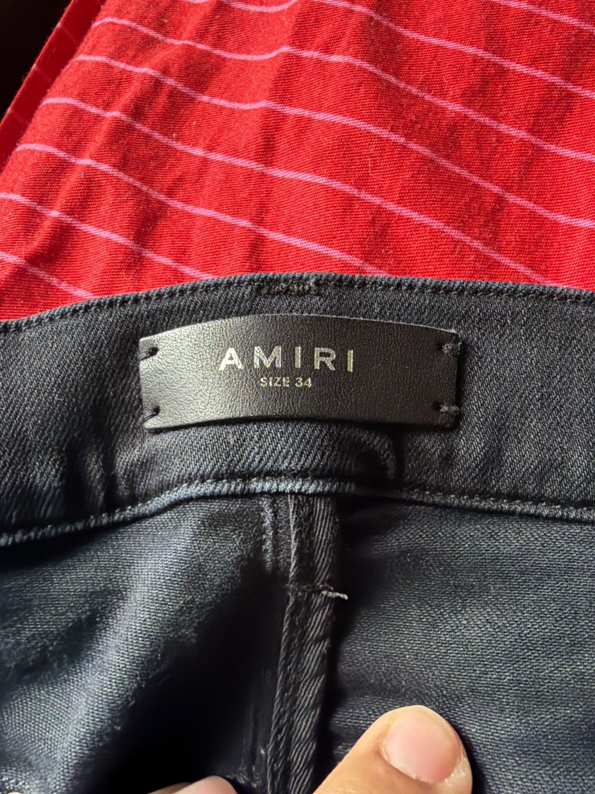 Amiri Amiri Paint Drip Logo Pants Size US 34 / EU 50 - 7 Thumbnail