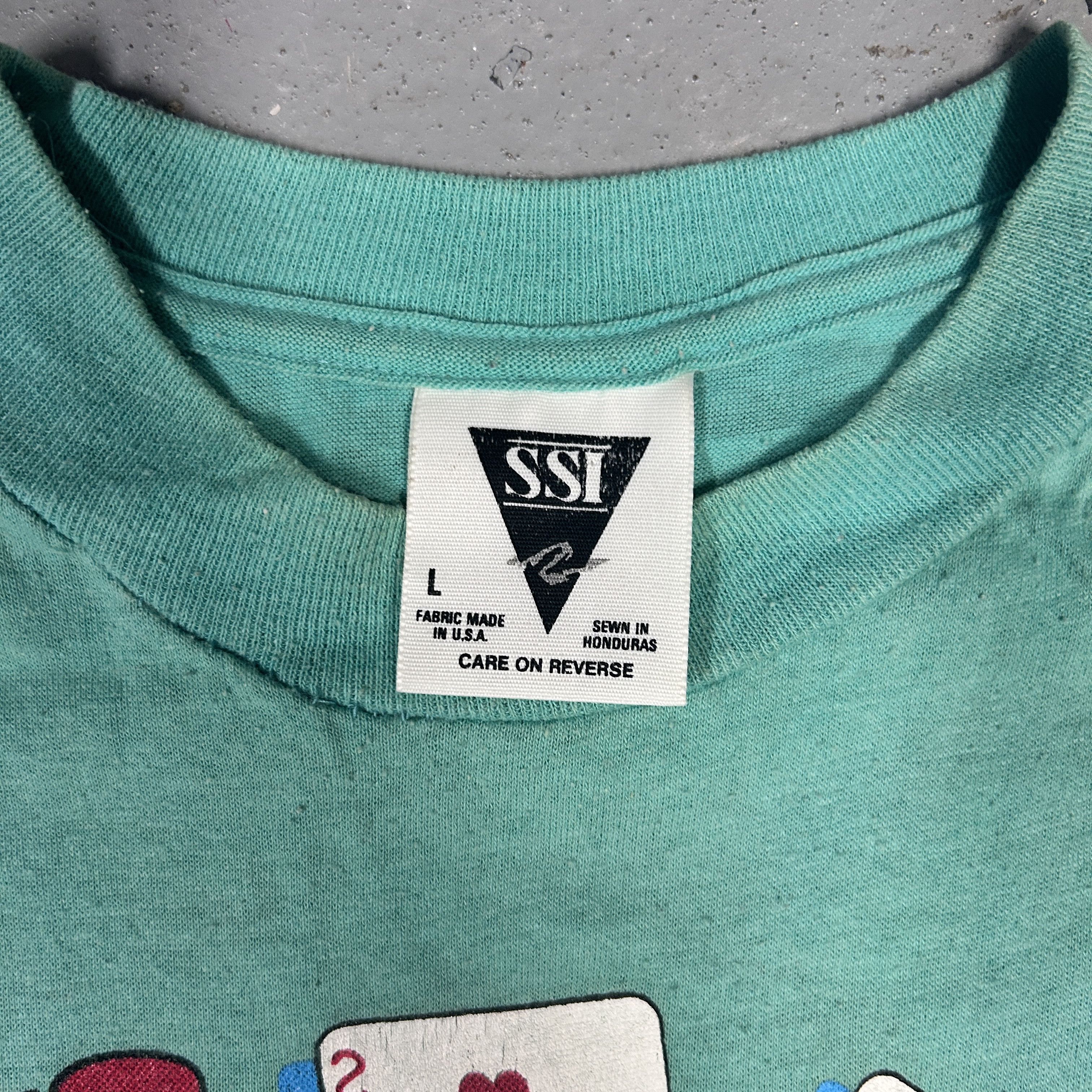 Jessica Simpson Vintage Deuces Wild Street Rods Graphic Single Stitch T-Shirt Size US L / EU 52-54 / 3 - 3 Thumbnail