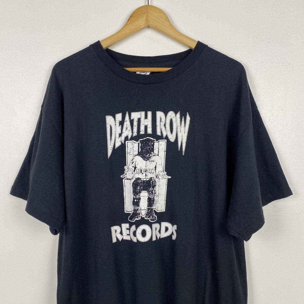 Rap Tees × Vintage Vintage Death Row Records T-Shirt Size US XL / EU 56 / 4 - 2 Thumbnail