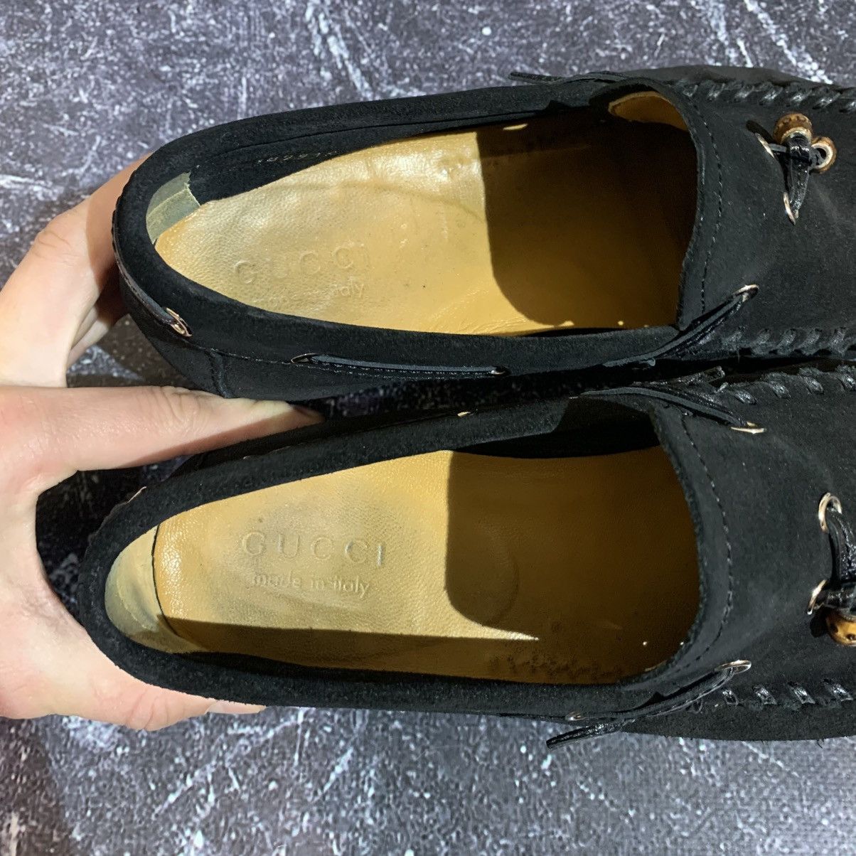 Gucci GUCCI Men’s Suede Loafer Size 42.5 EU 9 US Size US 9 / EU 42 - 15 Thumbnail