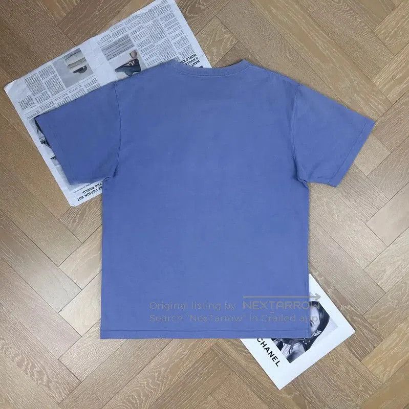 Dior Dior Men's XXL Blue Gray T-Shirt . Size US XL / EU 56 / 4 - 2 Thumbnail