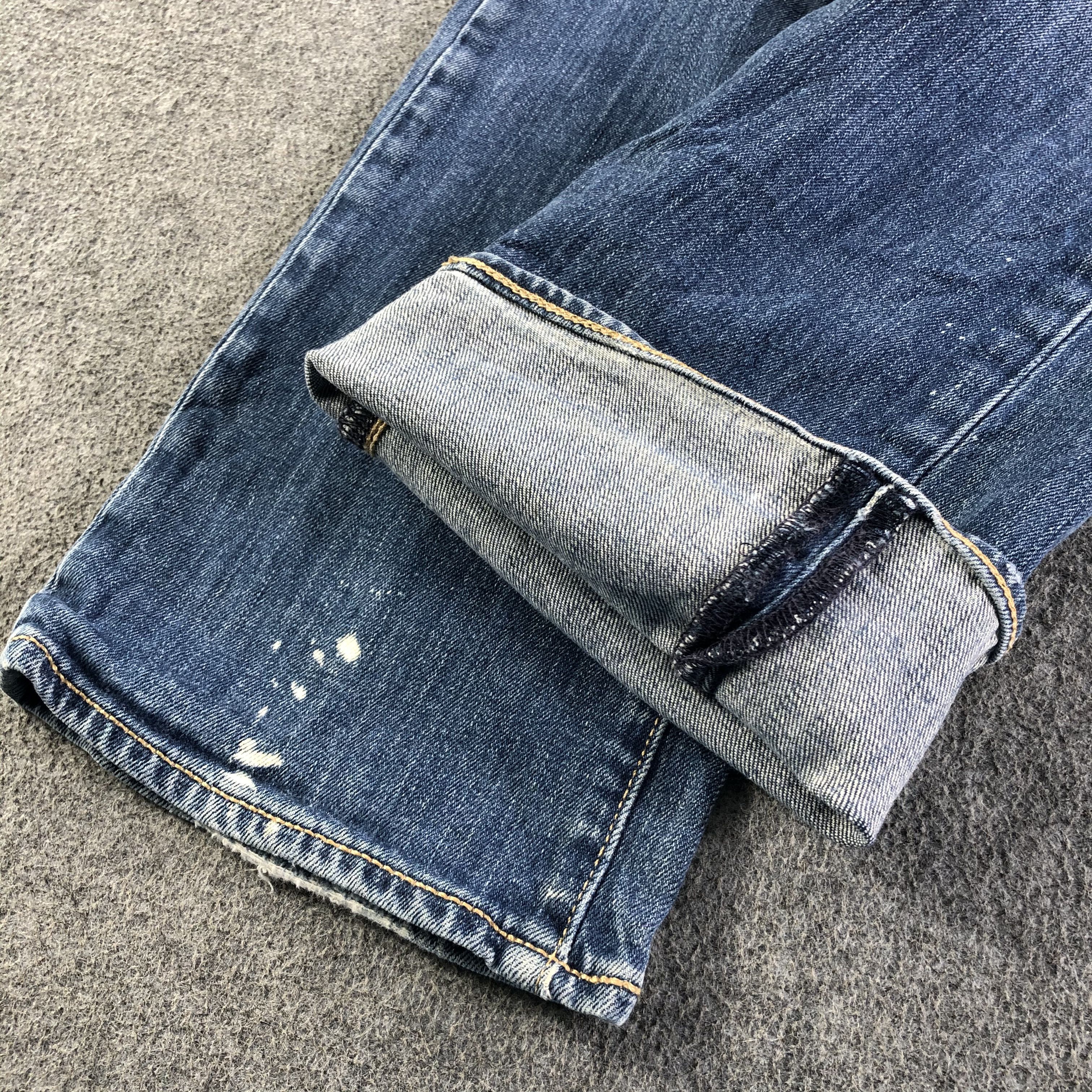 Levi's Vintage Blue Wash Levis 513 Jeans-J4351 Size US 33 - 6 Thumbnail