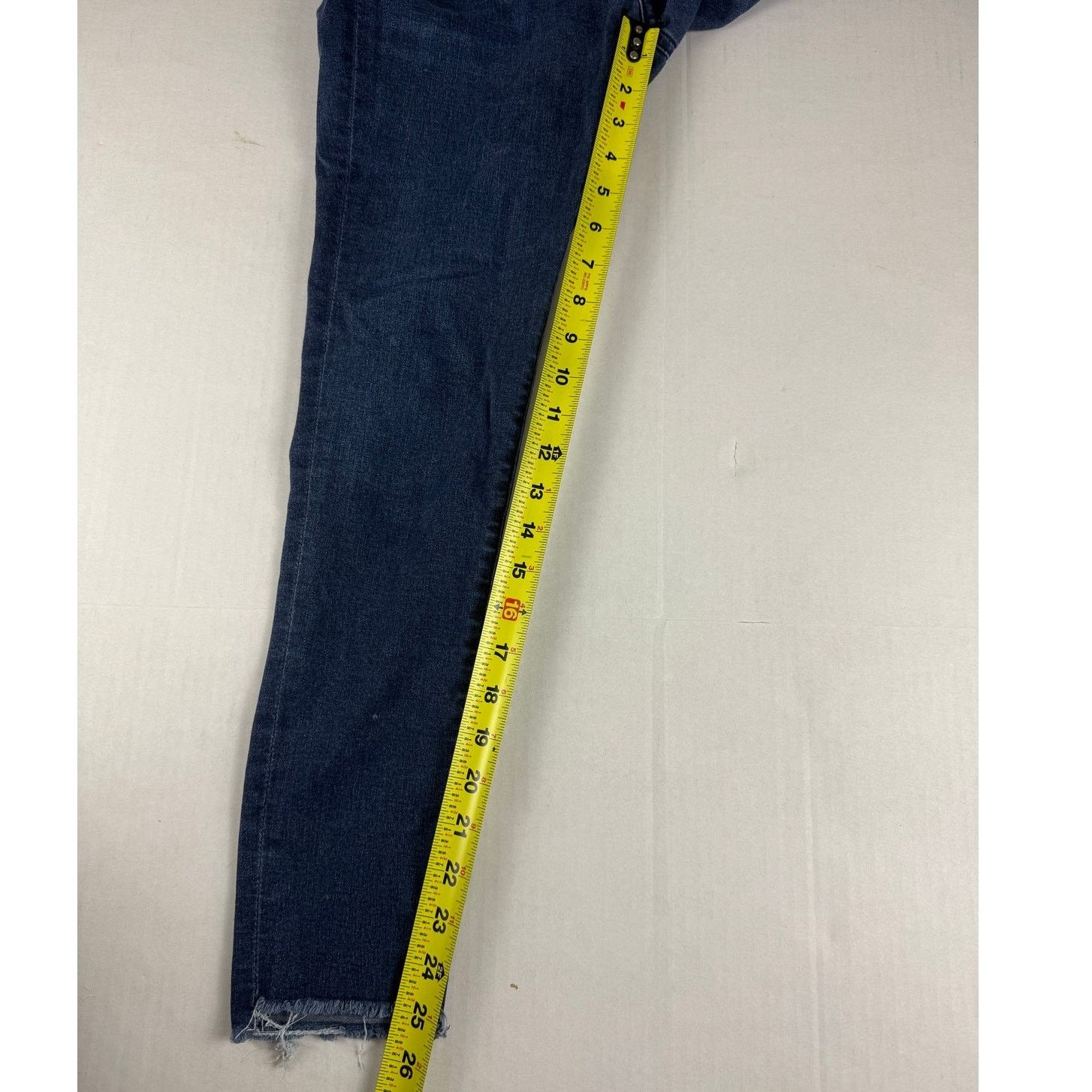 Express Express Skinny High Rise Jeans - Women's Size 8R, Blue Size 30" / US 8 / IT 44 - 3 Thumbnail