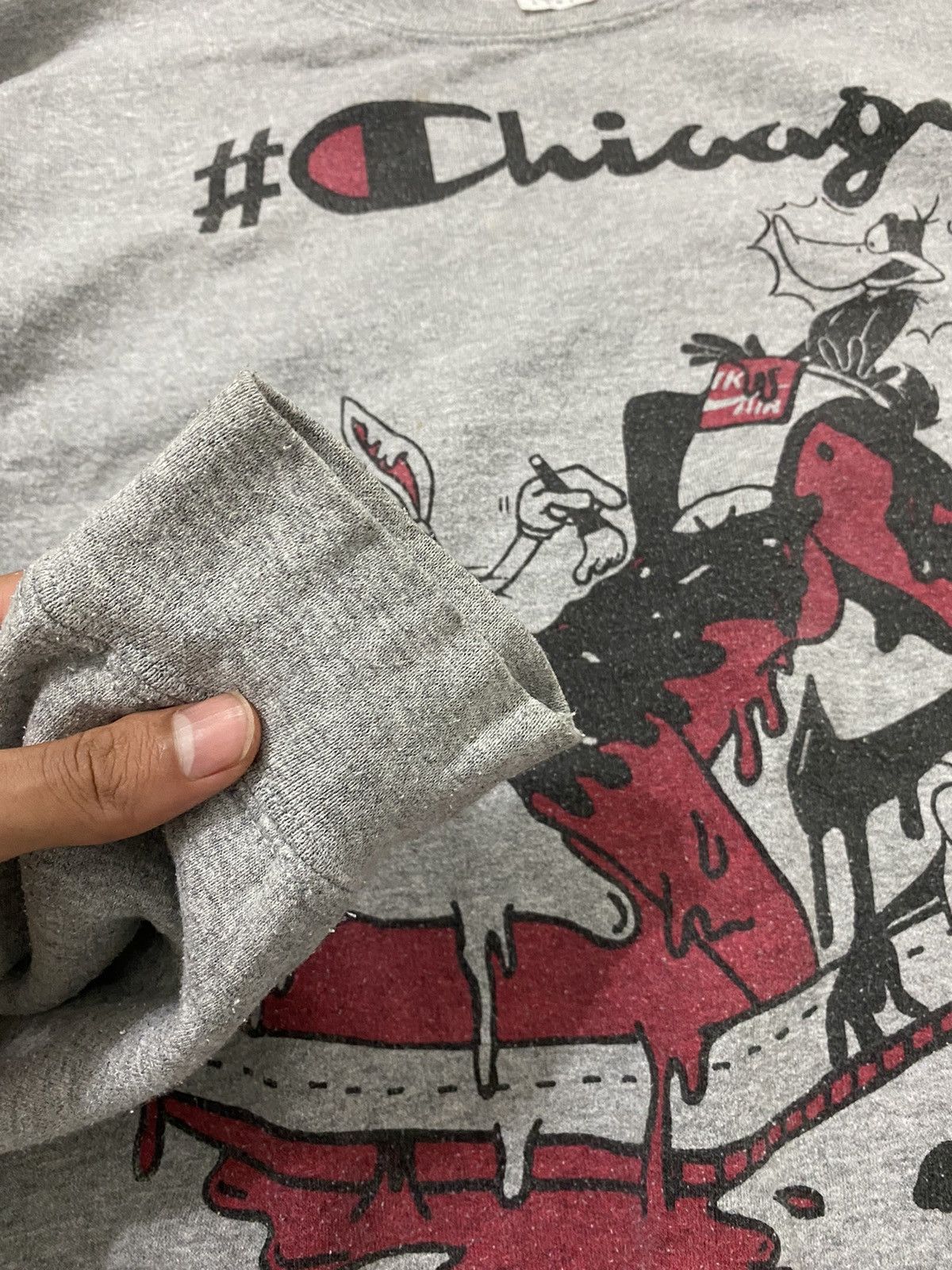 Champion × NBA × Vintage Looney Tunes Chicago Parody Champion Size US L / EU 52-54 / 3 - 3 Thumbnail