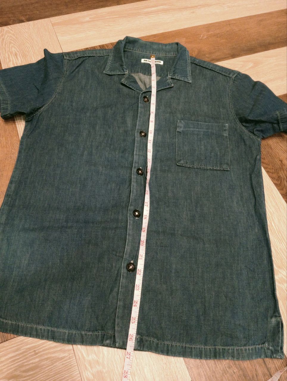 Jil Sander JIL SANDER DENIM SHIRT Size US S / EU 44-46 / 1 - 9 Thumbnail