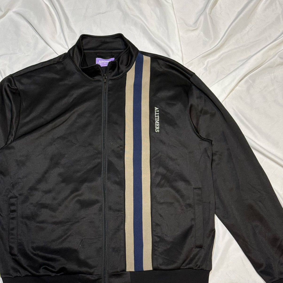 Alltimers Alltimers Zip up Pinstripe jump-suite Size US XL / EU 56 / 4 - 2 Thumbnail