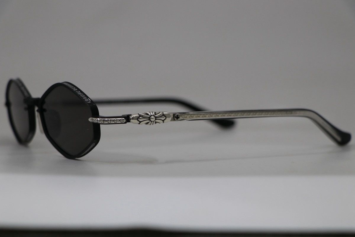 Chrome Hearts Chrome Hearts NIP SLIP Sunglasses Black/Silver New Size ONE SIZE - 3 Thumbnail