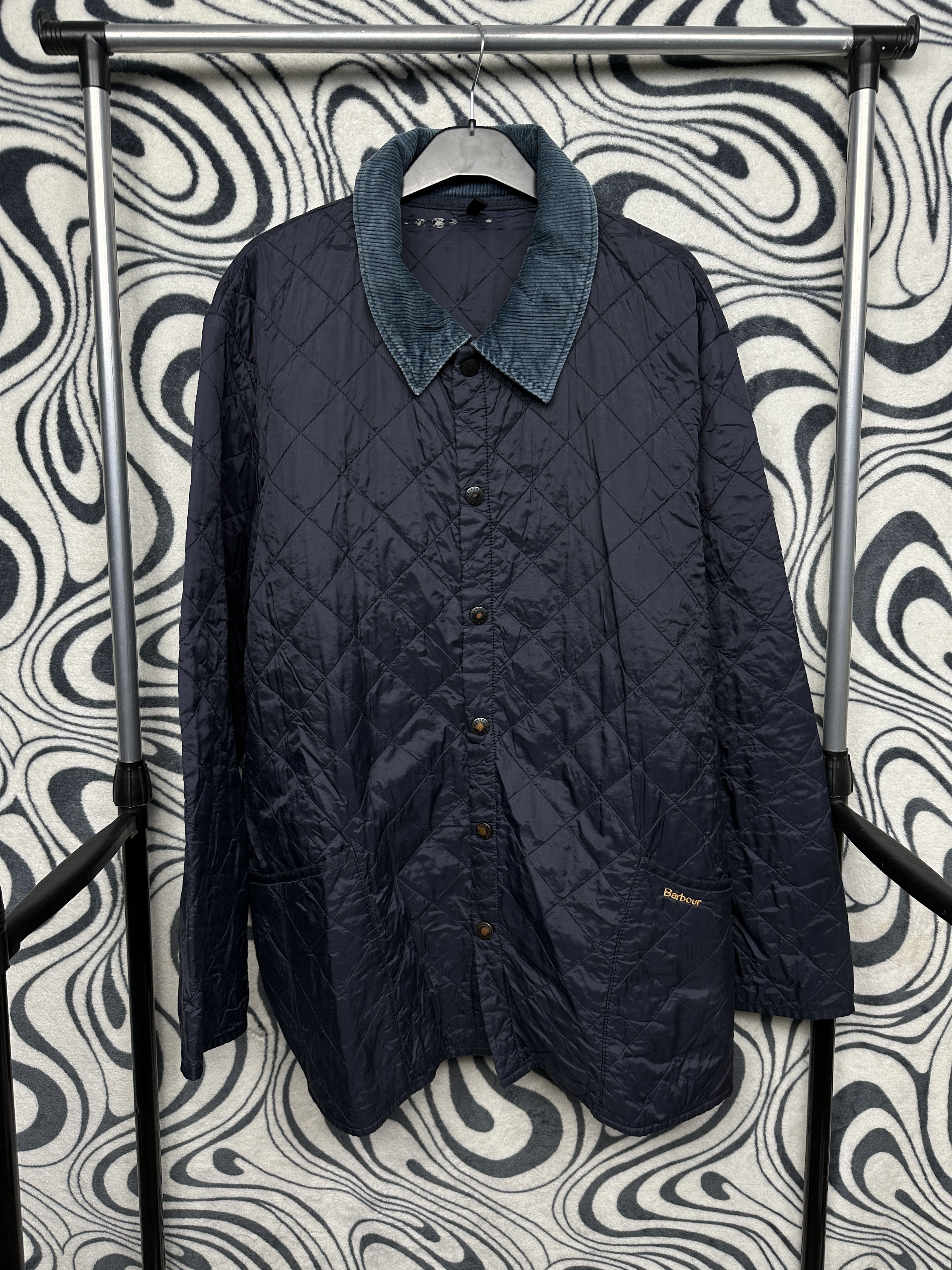 Barbour Barbour Vintage Liddesdale Mens Quilted Jacket Size US XXL / EU 58 / 5 - 1 Thumbnail