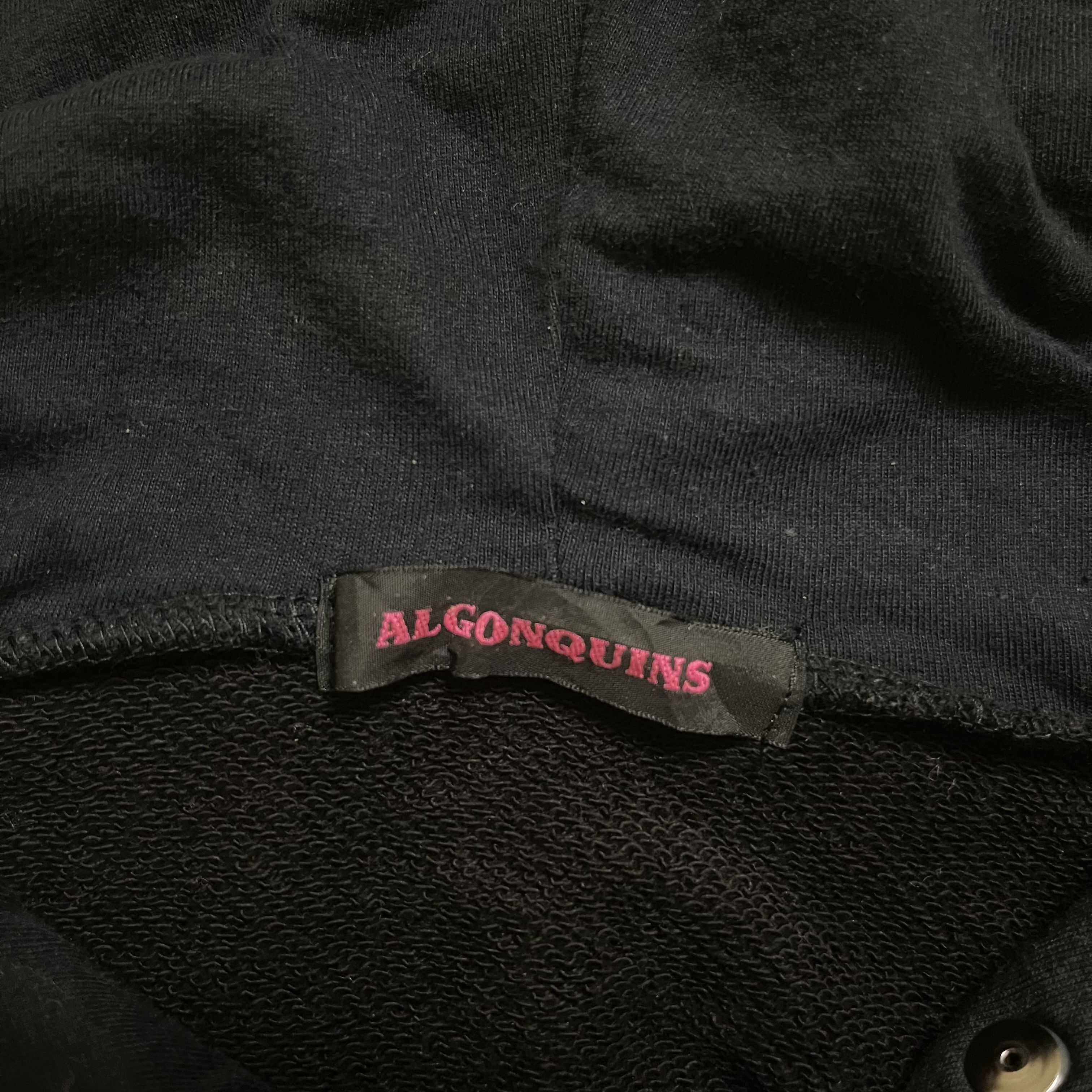 If Six Was Nine × Japanese Brand × Vintage Vintage Algonquins Punk Zipup Size US M / EU 48-50 / 2 - 2 Thumbnail