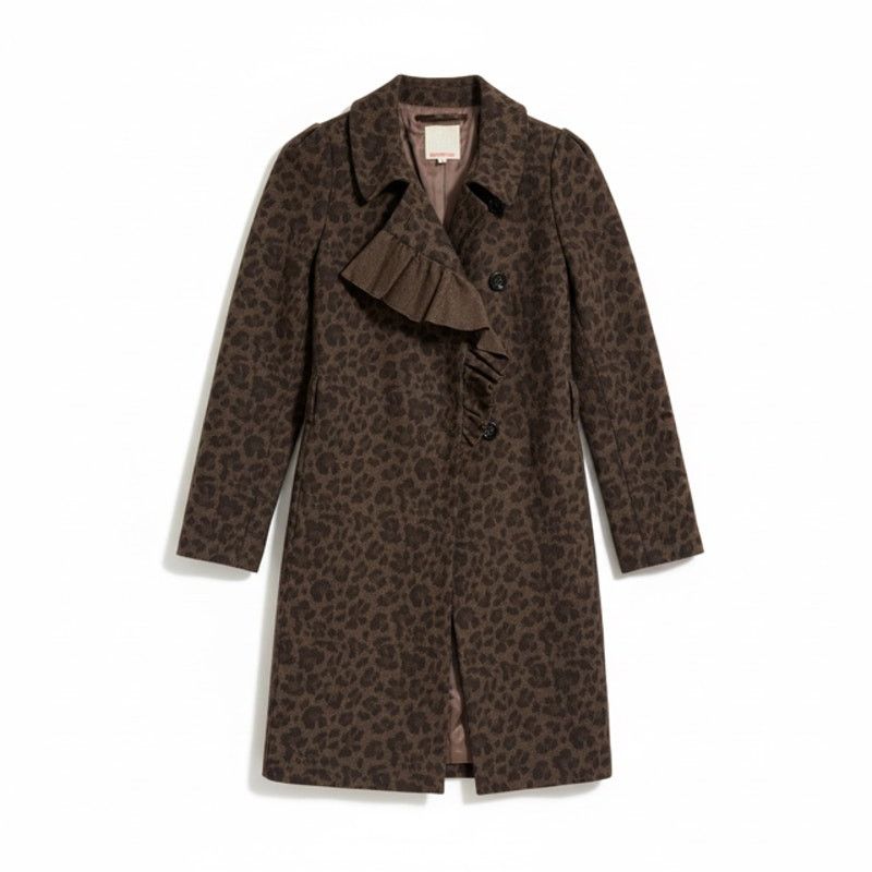 Rebecca Taylor Rebecca Taylor Leopard Print Coat Small Size S / US 4 / IT 40 - 6 Thumbnail