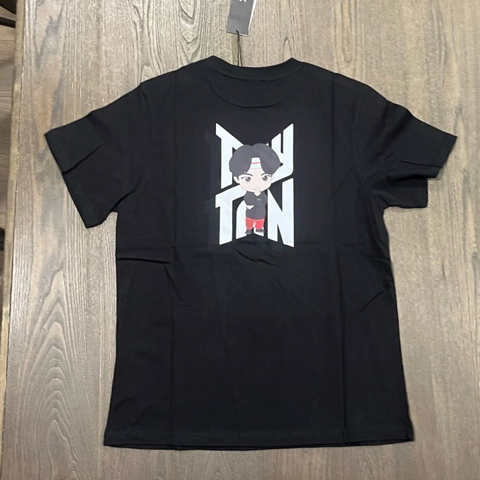 Vintage NWT BTS TinyTan Jin Character T-Shirt Black Size L Size US L / EU 52-54 / 3 - 11 Thumbnail