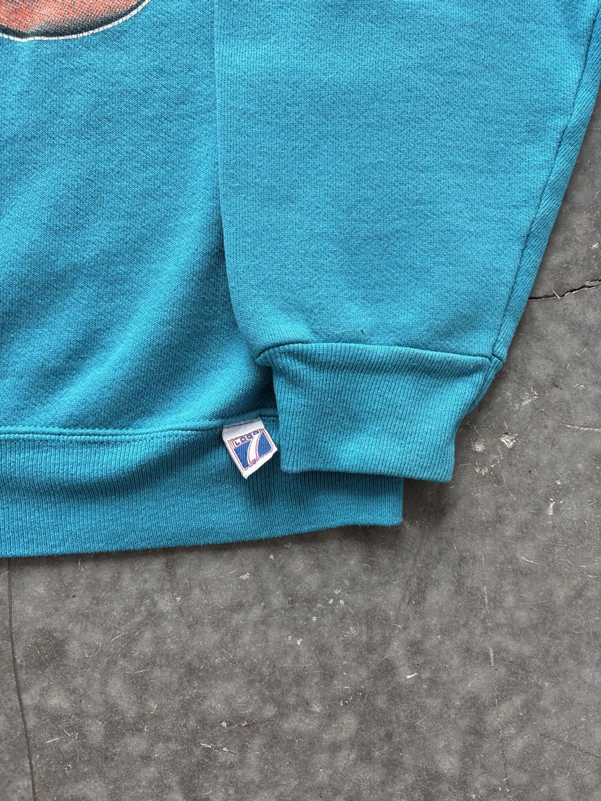 Logo 7 Vintage 90s NBA Charlotte Hornets Crewneck Sweatshirt Size US L / EU 52-54 / 3 - 3 Thumbnail