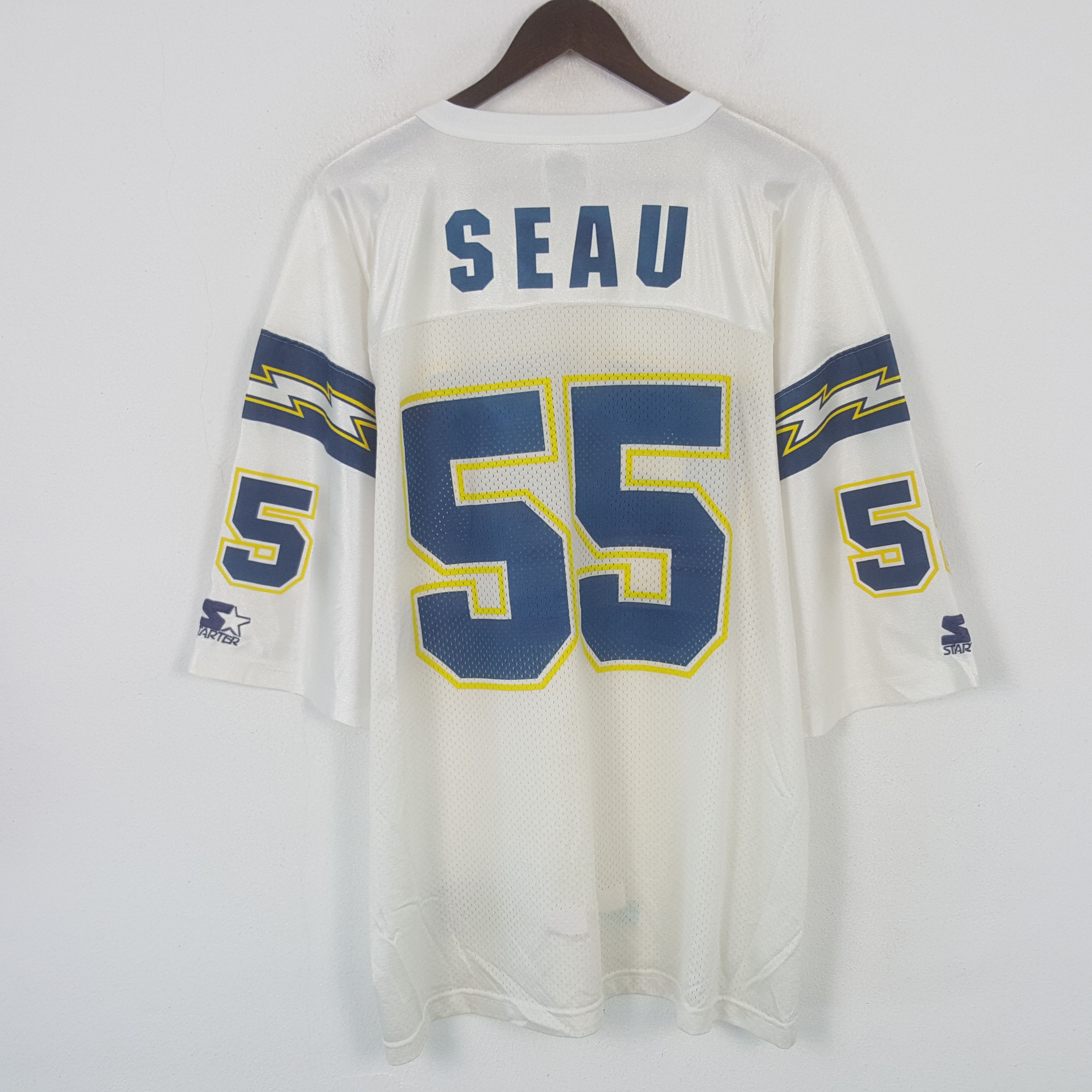 Starter Vintage Seau 55 Rugby Sport Jersey Tshirt Size US XL / EU 56 / 4 - 3 Thumbnail