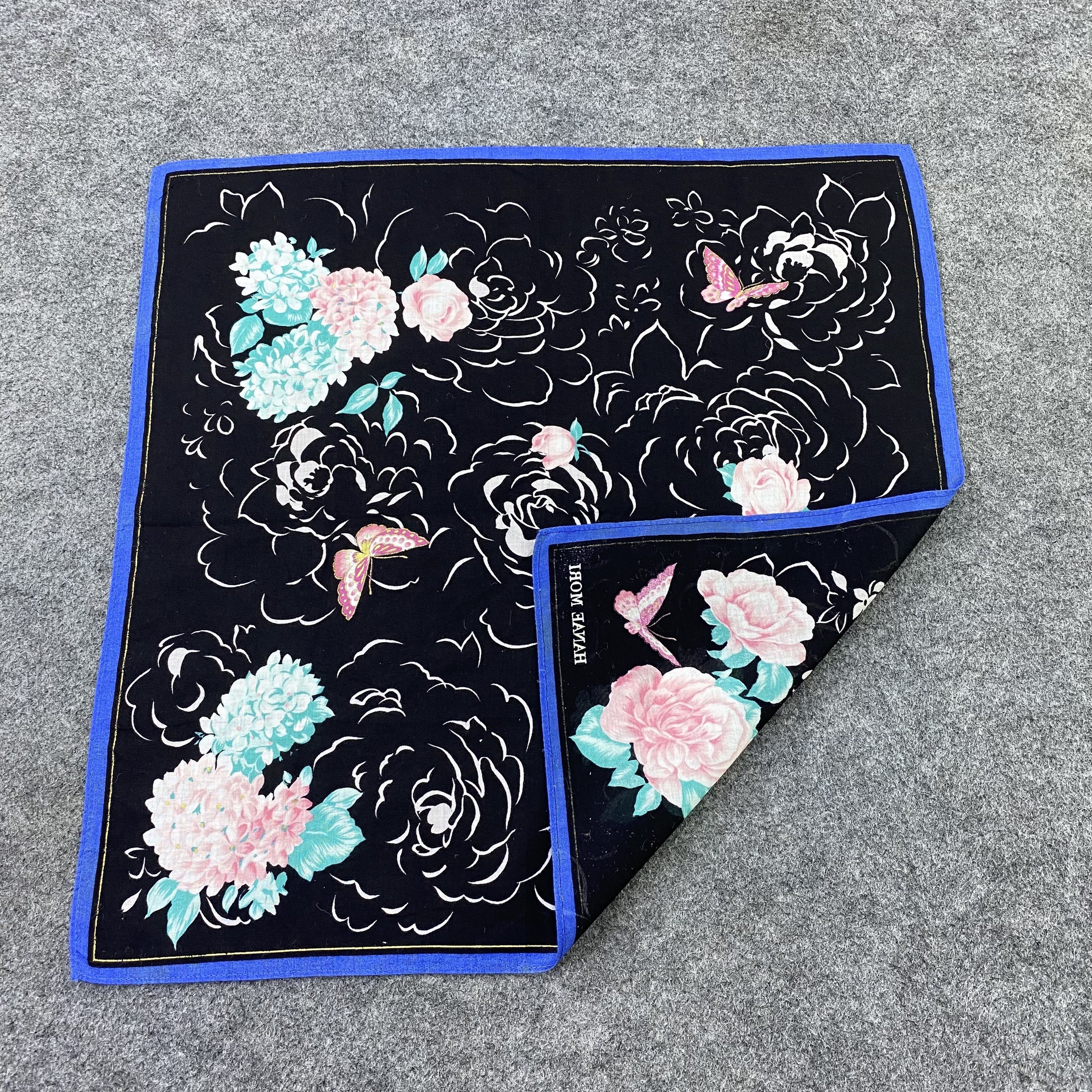 Hanae Mori Hanae Mori Handkerchief / Bandana / Neckerchief-B1358 Size ONE SIZE - 5 Thumbnail