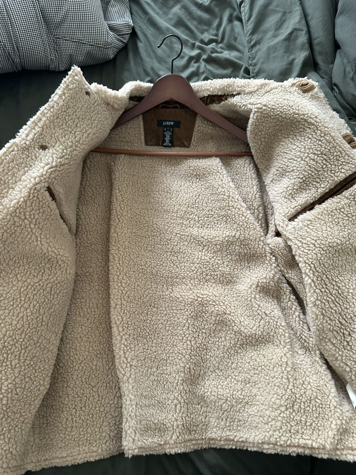 J.Crew Vintage Jcrew Suede jacket Size US L / EU 52-54 / 3 - 4 Thumbnail