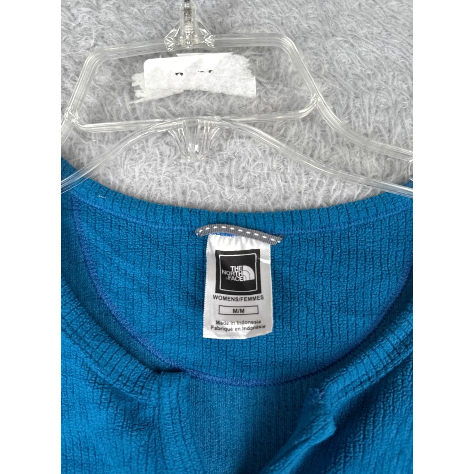 The North Face The North Face Sweater Womens Medium Blue TKA Micro Pullover Long Sleeve Fleece Size M / US 6-8 / IT 42-44 - 6 Thumbnail
