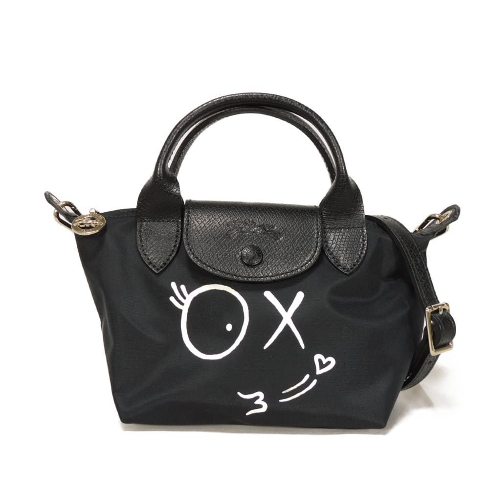 Longchamp Longchamp Longchamp Le Pliage XS Recycled Canvas Handbag Textile Handbag L1500MRC001 DUTY FREE for USA Size ONE SIZE - 1 Thumbnail