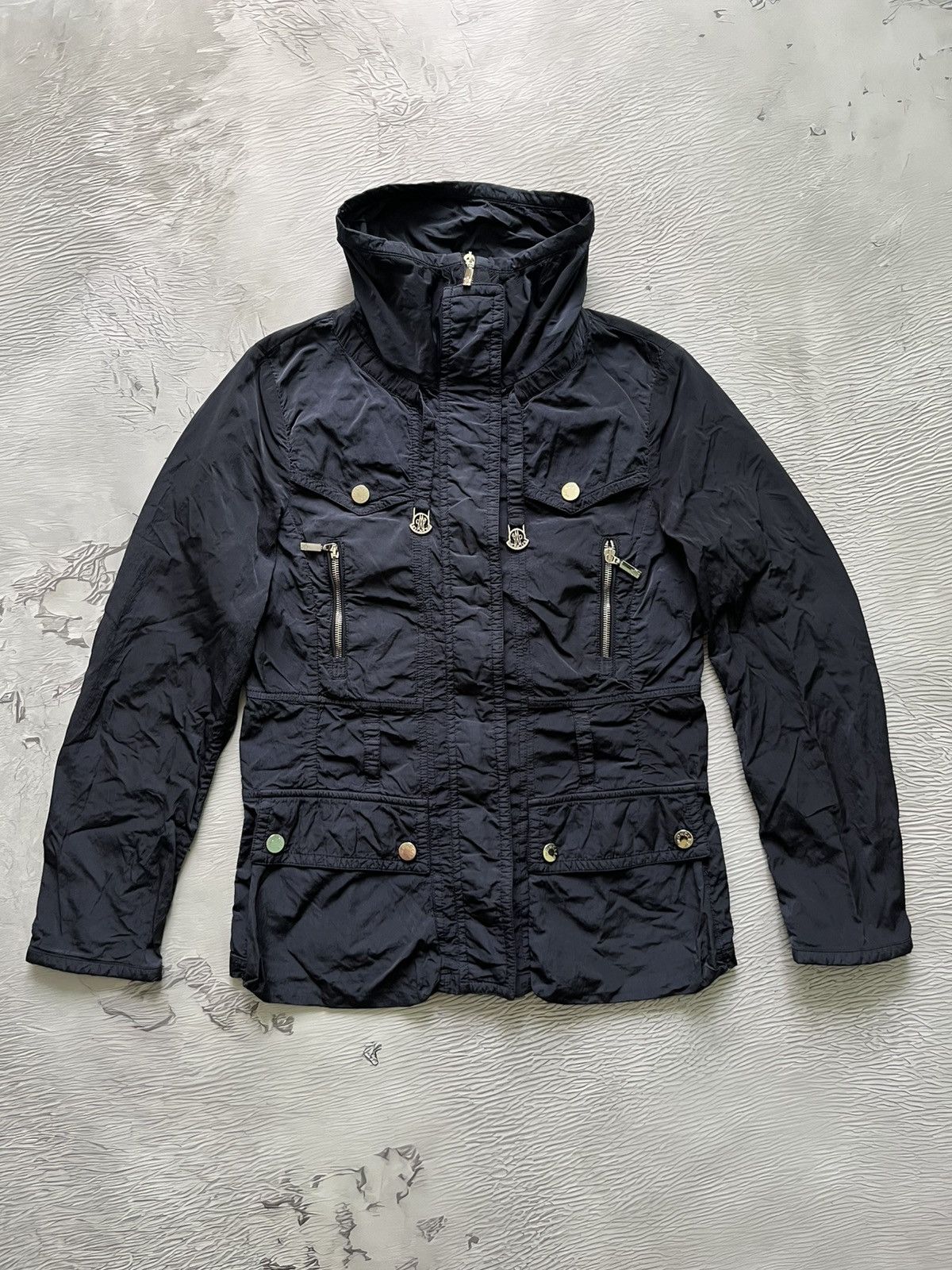 Moncler MONCLER JODELLE Shimmer Jacket Windbreaker Giubbotto Size M / US 6-8 / IT 42-44 - 1 Thumbnail