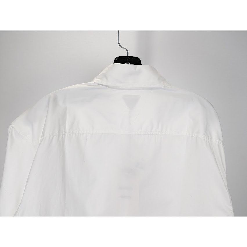 Bottega Veneta o1rshd1 Classic Cotton Poplin Shirt in White Size US M / EU 48-50 / 2 - 12 Thumbnail