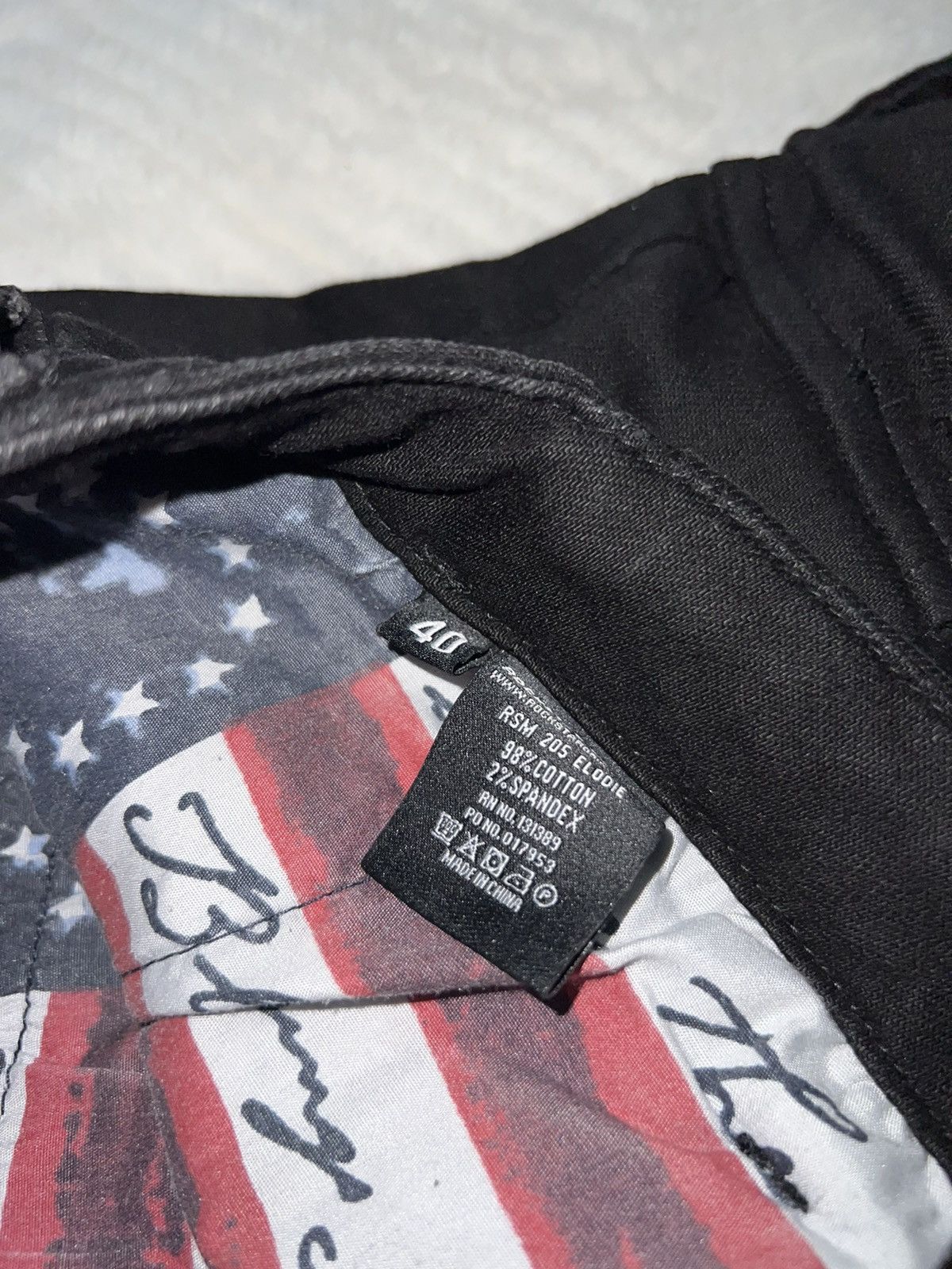 Japanese Brand Stacked Flared Jeans Size US 38 / EU 54 - 6 Thumbnail