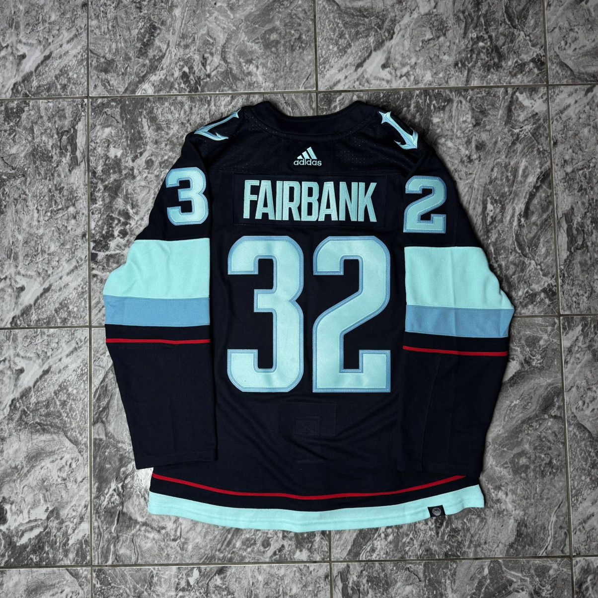 Adidas × NHL NHL Kraken Seattle Adidas Blank Home Jersey Size US M / EU 48-50 / 2 - 2 Thumbnail