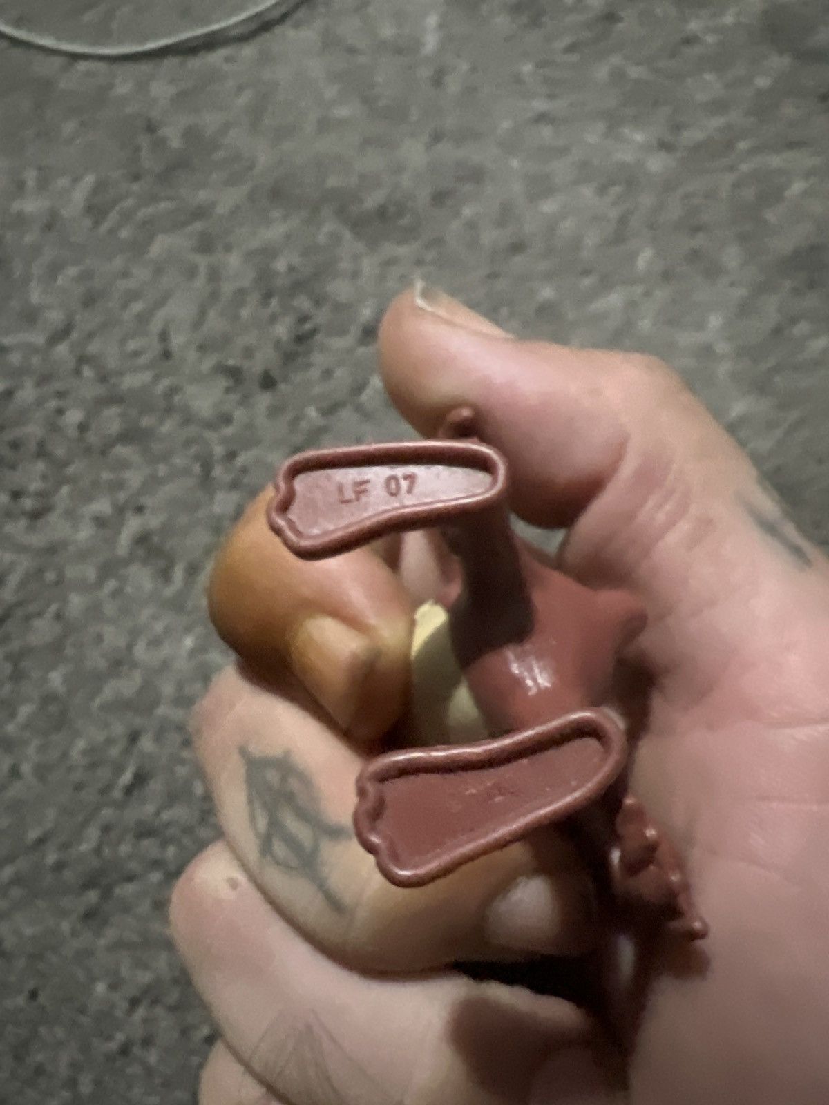 Warner Bros 1991 Warner Bros. Looney Tunes Taz Figure Size ONE SIZE - 3 Thumbnail
