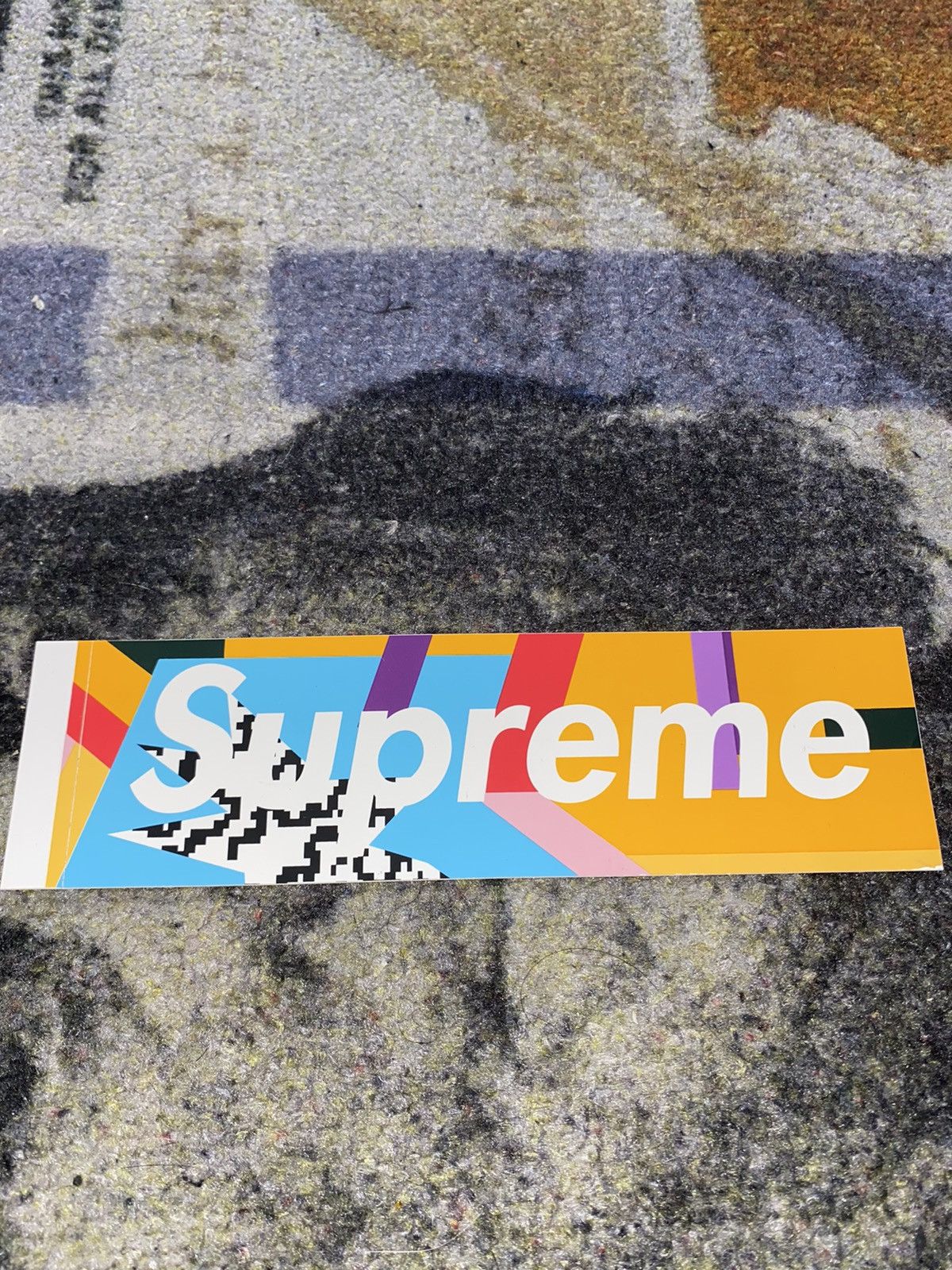 Supreme Supreme Mendini Box Logo Sticker Size ONE SIZE - 1 Thumbnail