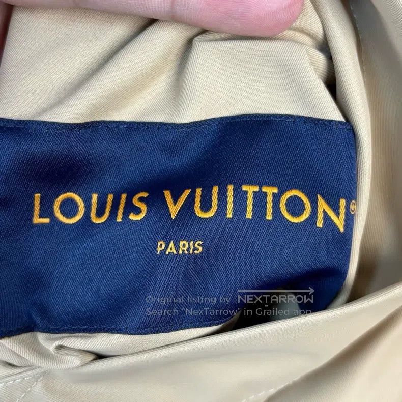 Louis Vuitton Louis Vuitton FW23 Solid Pin Logo Full Print Reversible Lo Size US XL / EU 56 / 4 - 5 Thumbnail