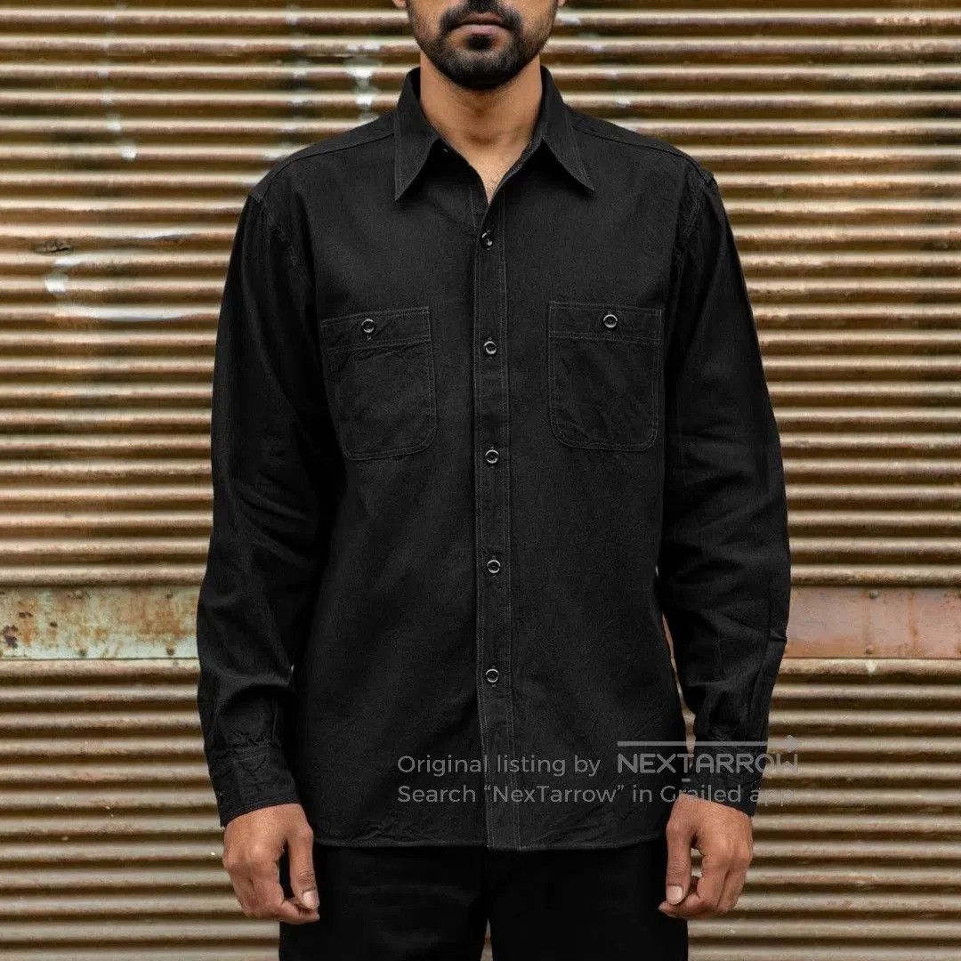 Buzz Rickson's Buzz Rickson's x William Gibson Chambray Work Shirt. Size US M / EU 48-50 / 2 - 1 Thumbnail