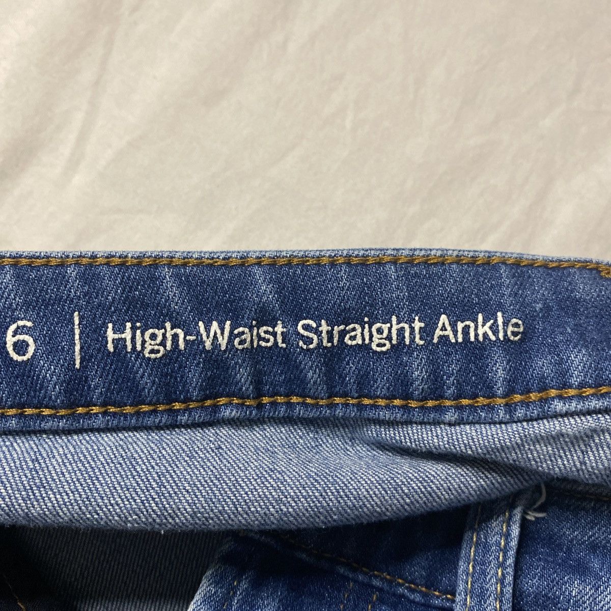 Talbots Talbots Flawless High-Waist Women's Jeans Frayed Sz 6 EUC Size 28" / US 6 / IT 42 - 6 Thumbnail