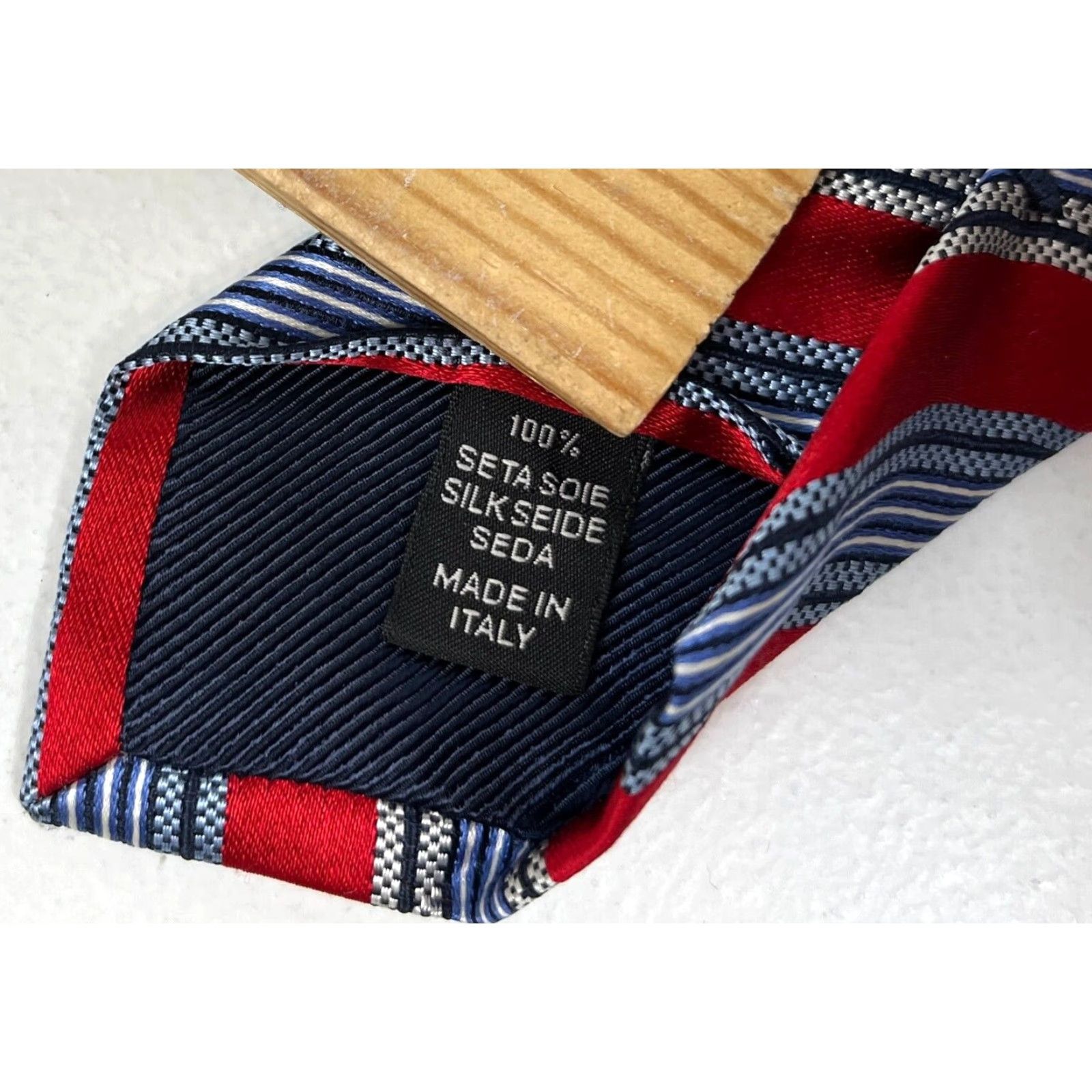 Ermenegildo Zegna VINTAGE Ermenegildo Zegna Silk Tie Stripes Made in Italy Size ONE SIZE - 8 Thumbnail