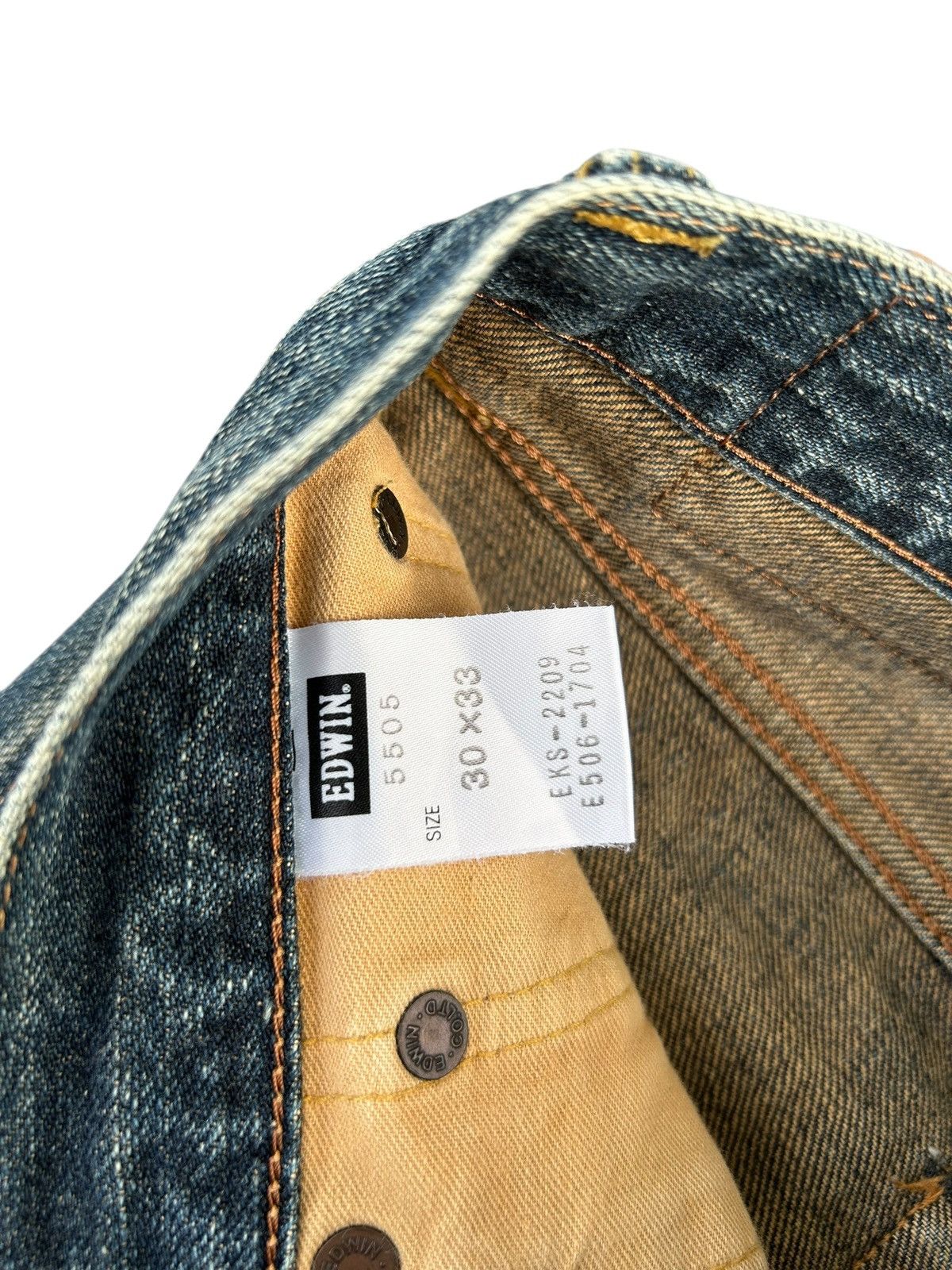 Kapital Vintage Edwin 505zx Selvedge Baggy Denim Jeans Size US 30 / EU 46 - 6 Thumbnail