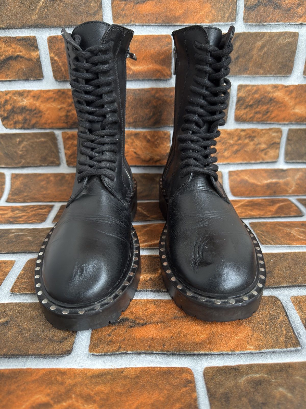 Ann Demeulemeester 😮‍💨♣️stud-detail boots Size US 6 / IT 36 - 4 Thumbnail