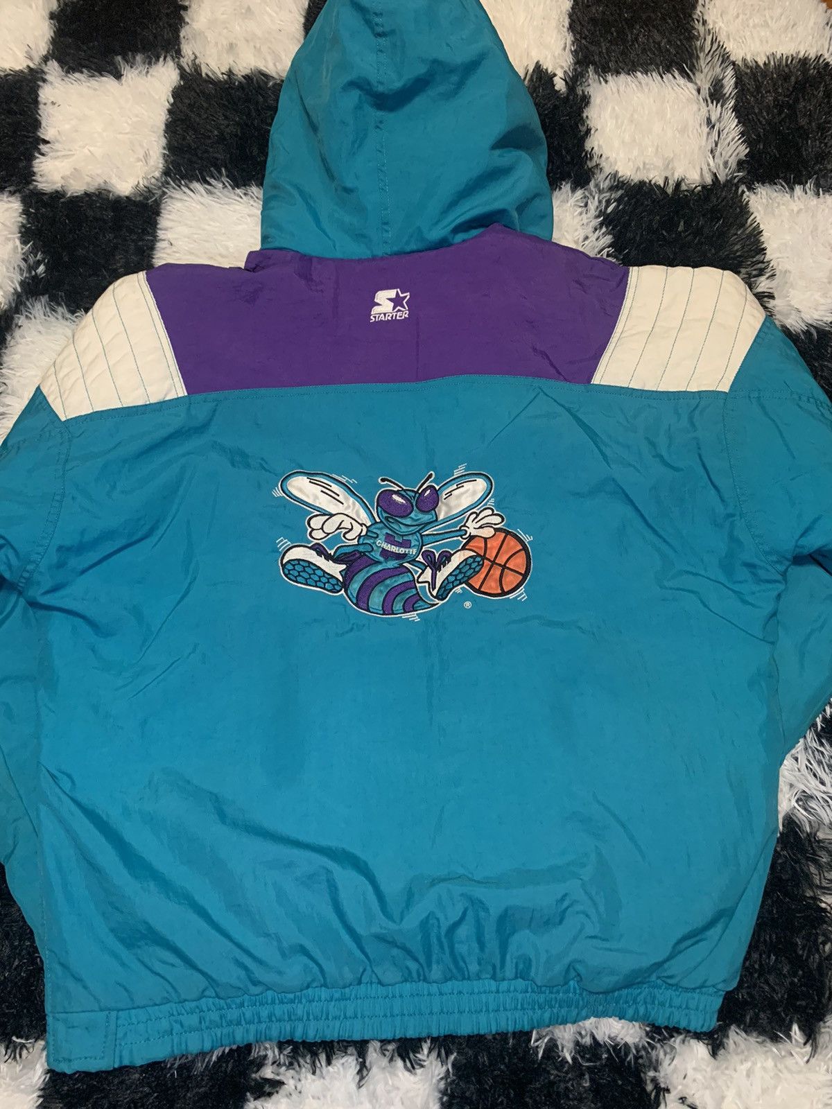 NBA × Starter Vintage Starter x NBA x Charlotte Hornets Size US M / EU 48-50 / 2 - 2 Thumbnail