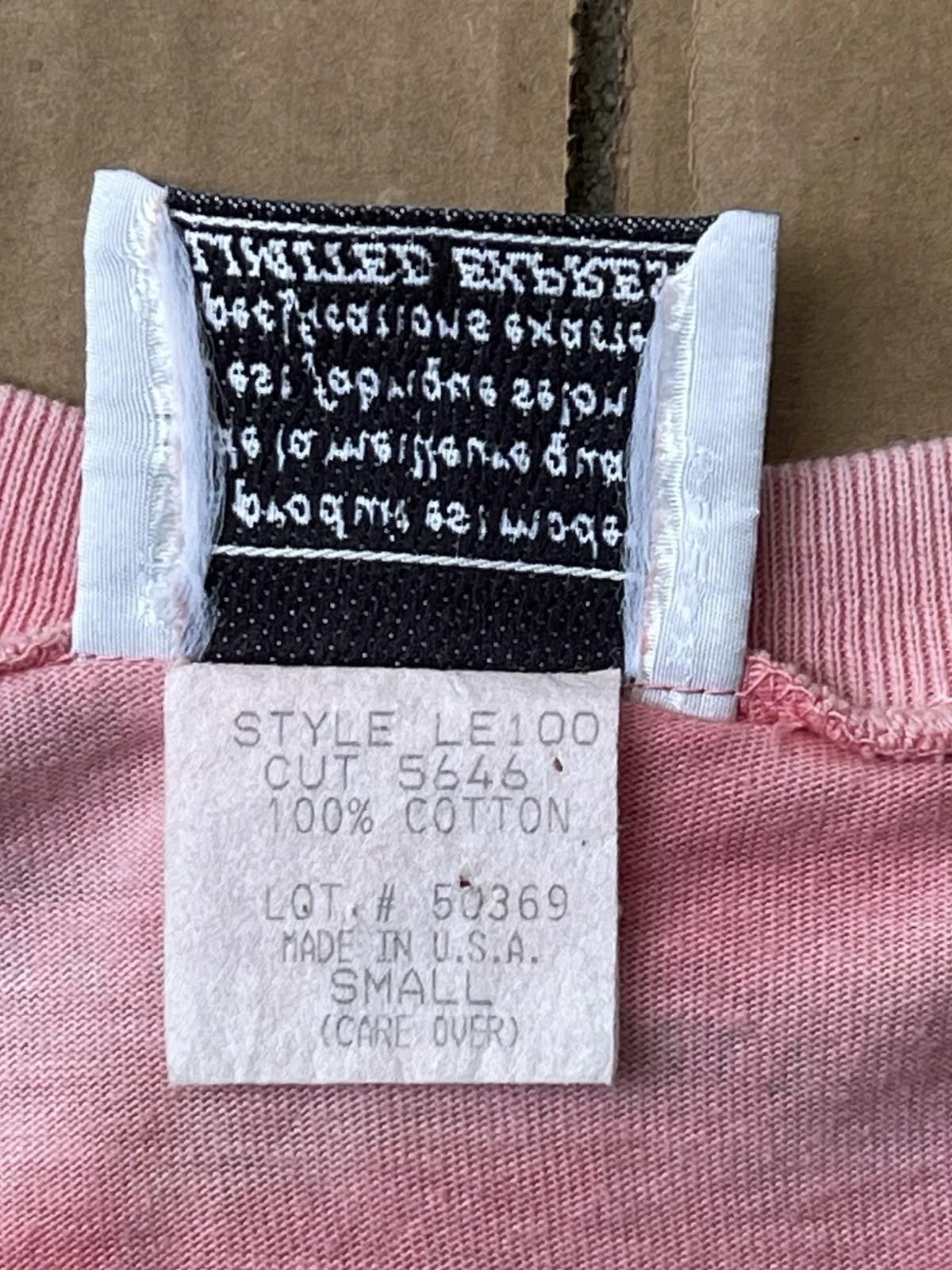 Vintage VTG 90s Limited Express Sunfaded Pocket Blank TShirt 22 x29” Size US S / EU 44-46 / 1 - 7 Thumbnail
