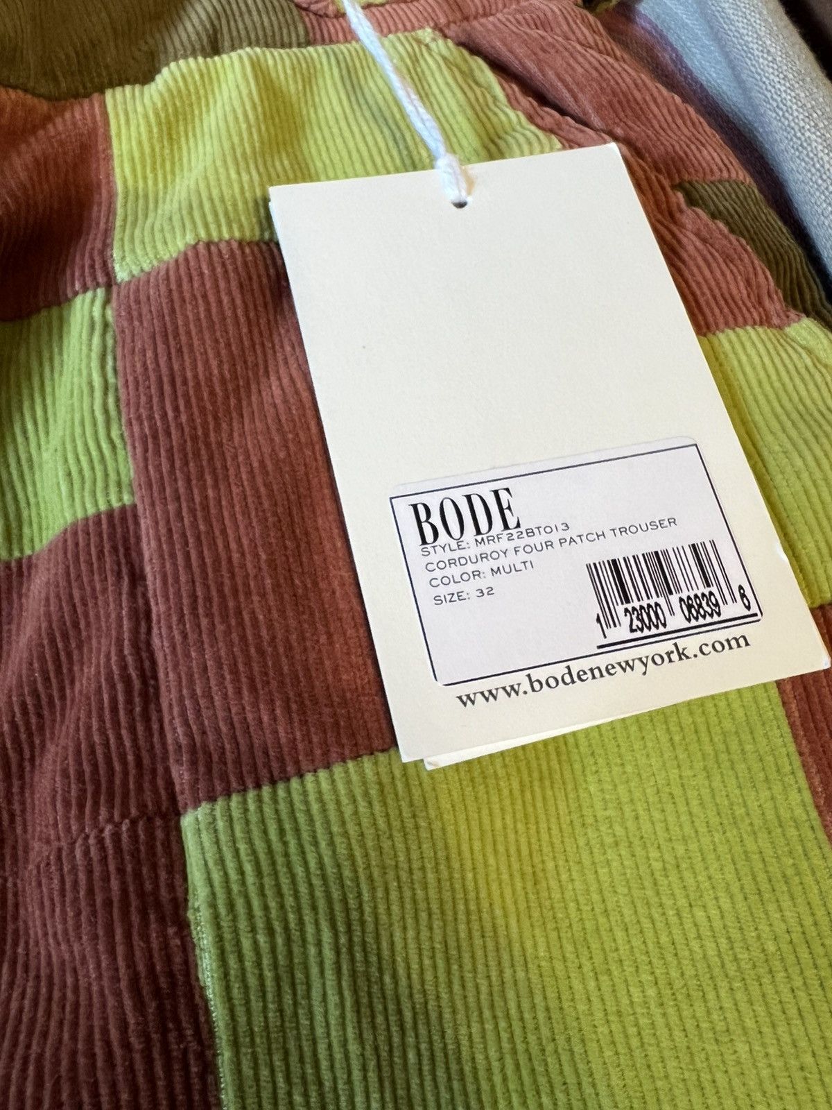 Bode BODE Corduroy Four Patch Trousers Size US 32 / EU 48 - 9 Thumbnail