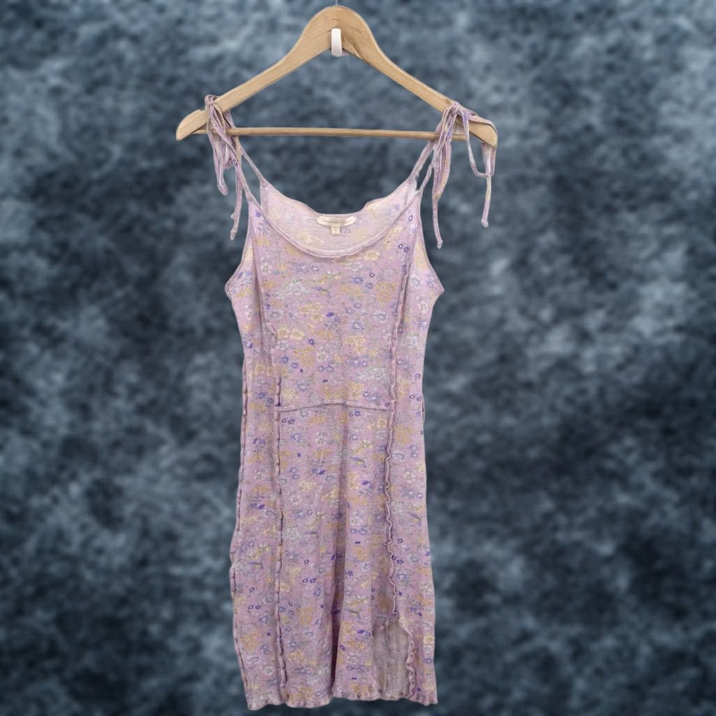 LoveShackFancy LoveShackFancy Dress Womens Small Fletcher Floral Boho Fairy Pastel Y2K Mini Size S / US 4 / IT 40 - 1 Thumbnail