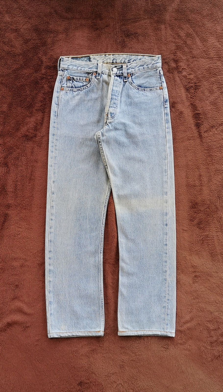 Levi's Vintage Levis 501 Denim Jeans Size 27" / US 4 / IT 40 - 1 Thumbnail