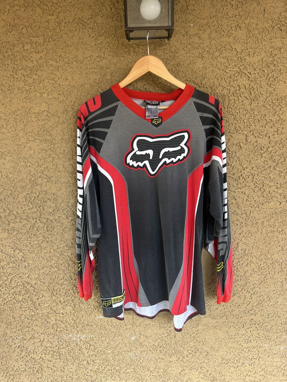 Fox Racing Vintage Fox Racing Jersey XL Size US XL / EU 56 / 4 - 4 Thumbnail