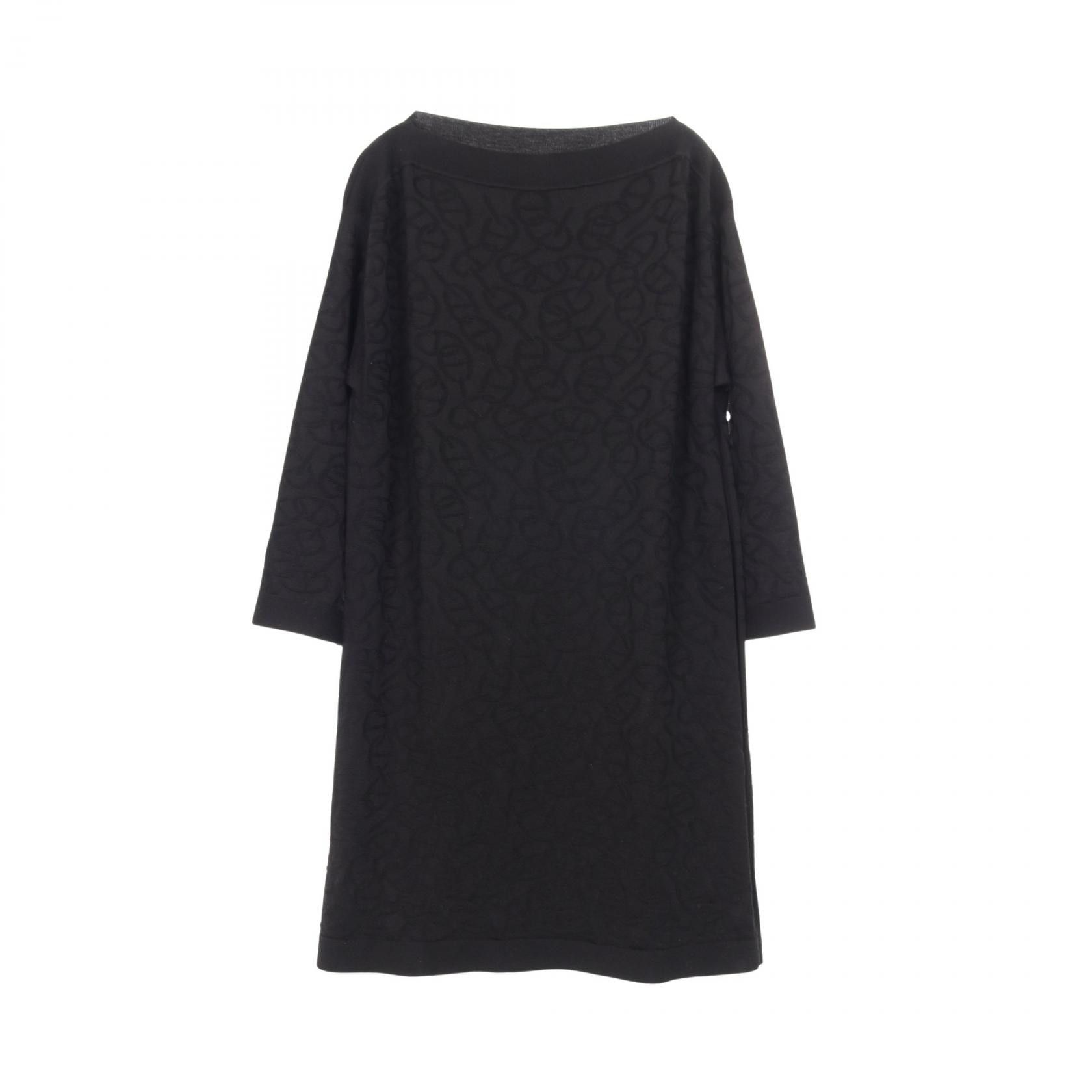 Hermes Hermes Hermes Twillene Chaine dAncre Silk Cotton Dress Textile Dresses DUTY FREE for USA Size ONE SIZE - 1 Thumbnail