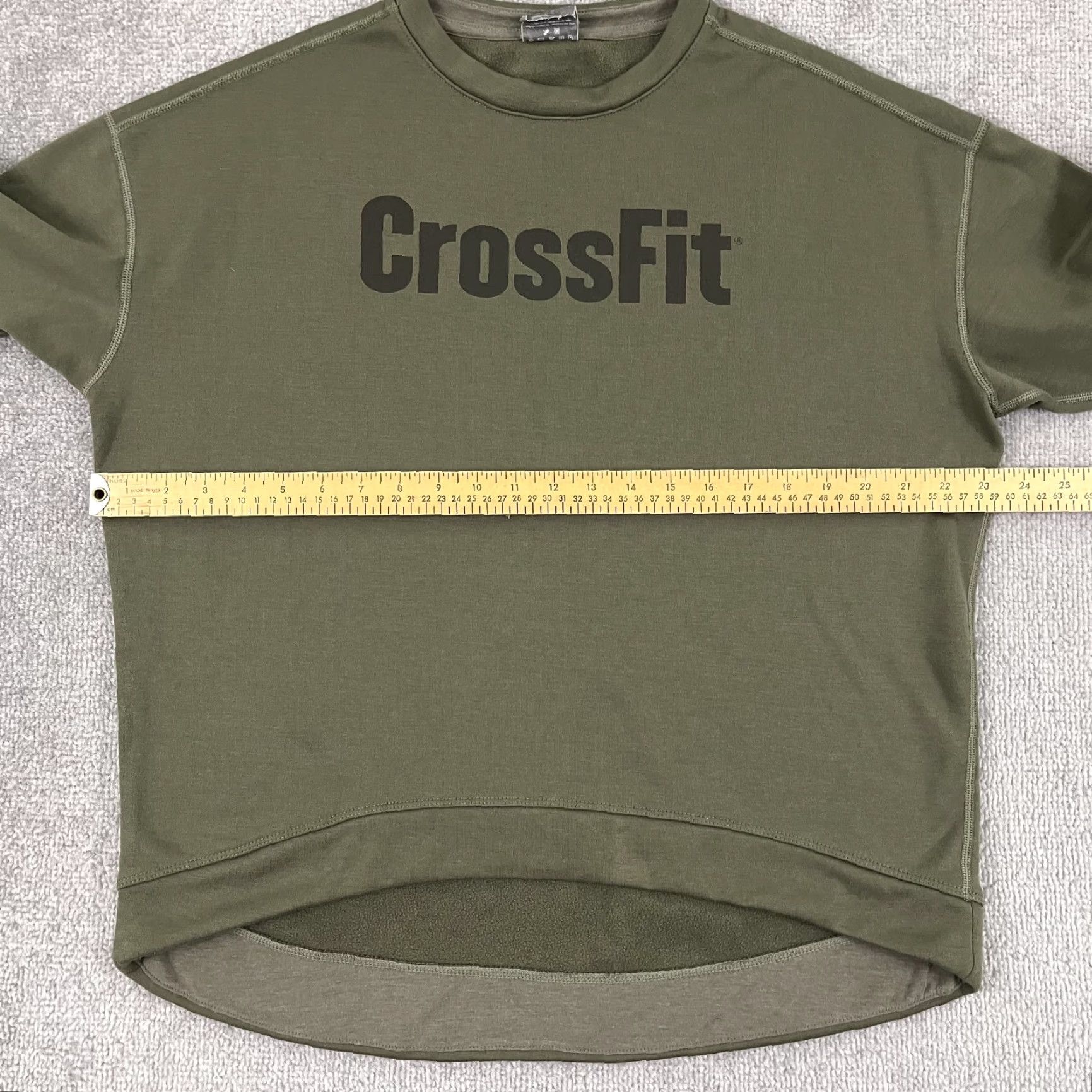 Vintage NOBULL No Bull Sweatshirt Womens M Green Crossfit Training Gym Crewneck L/S Pullover Regular Size M / US 6-8 / IT 42-44 - 6 Thumbnail