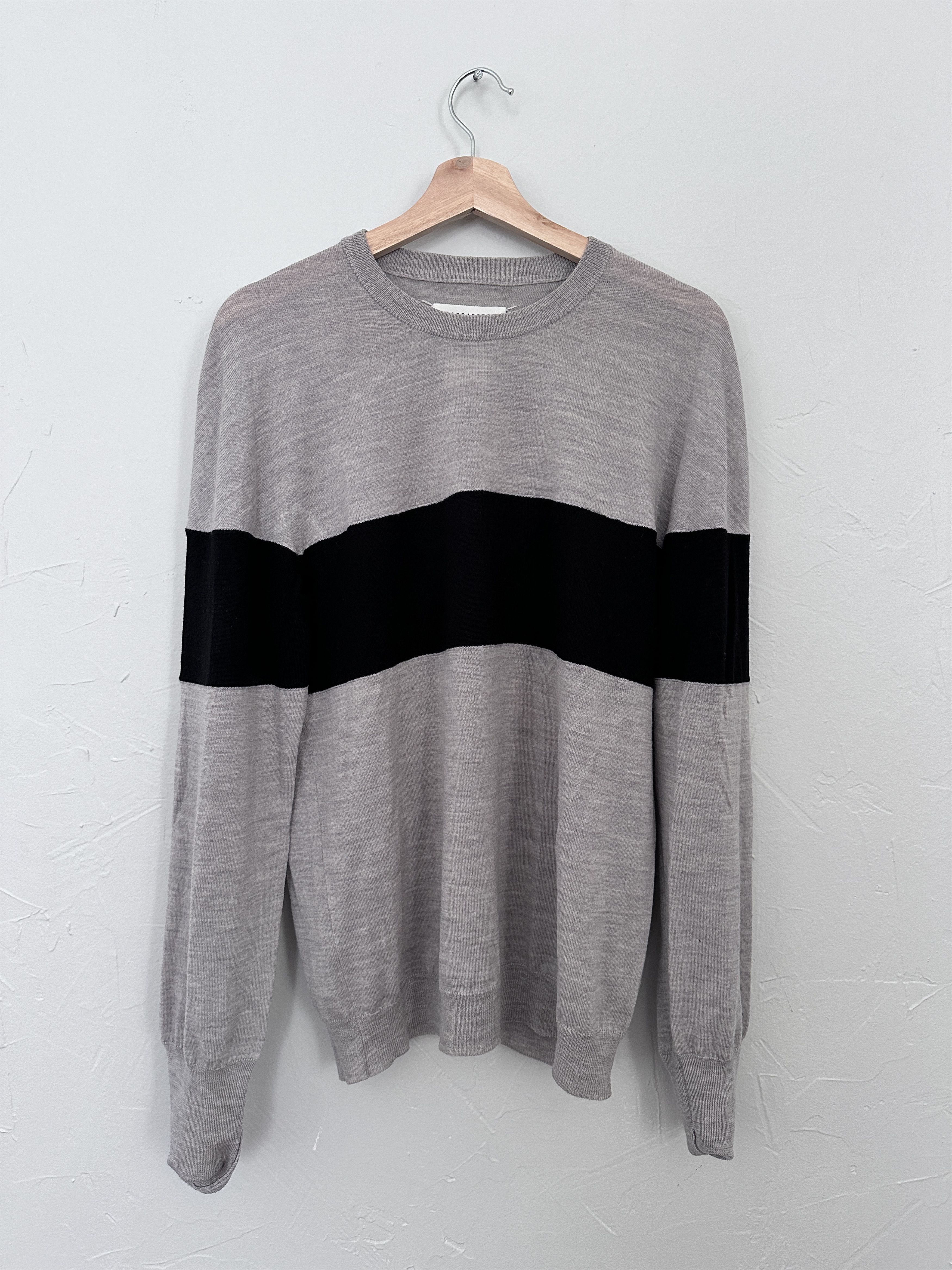 image of Maison Margiela Colorblock Sweater in Tan, Men's (Size Medium)