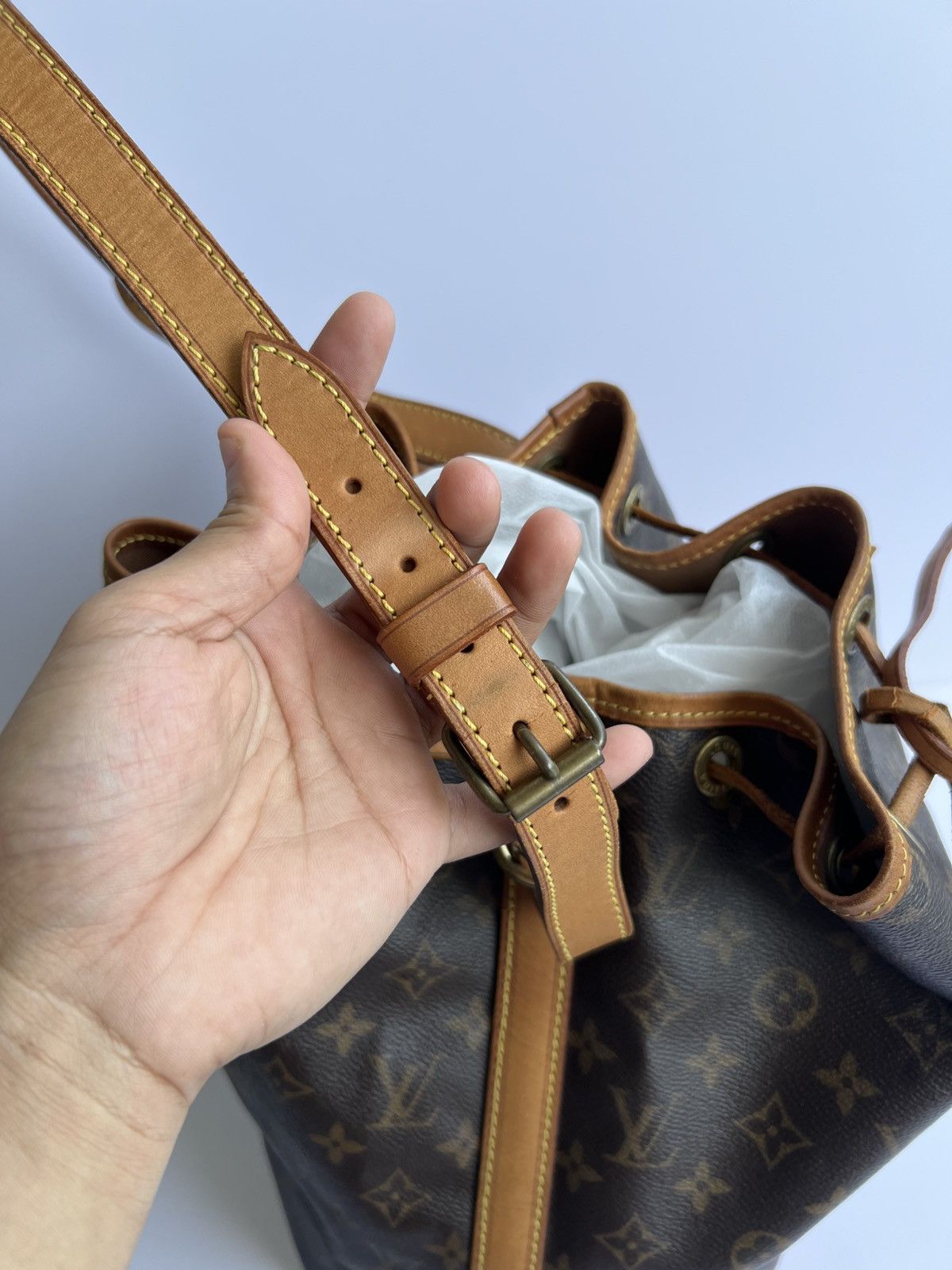 Louis Vuitton Louis Vuitton Noe GM Monogram Bucket Bag Size ONE SIZE - 10 Thumbnail